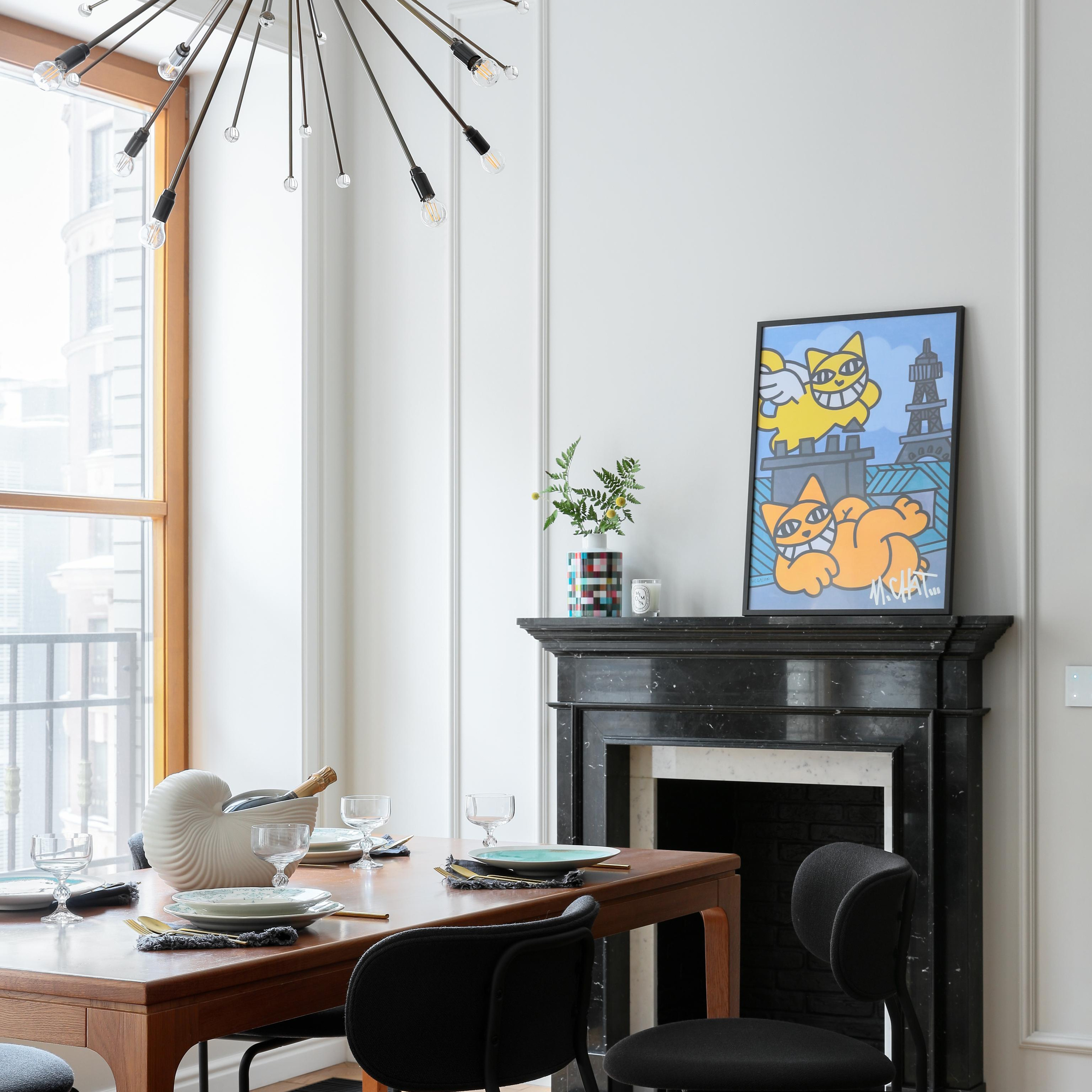 Наставнический пер., 129 м². Публикация в журнале ELLE Decoration. Дизайн интерьера домов и квартир в Москве