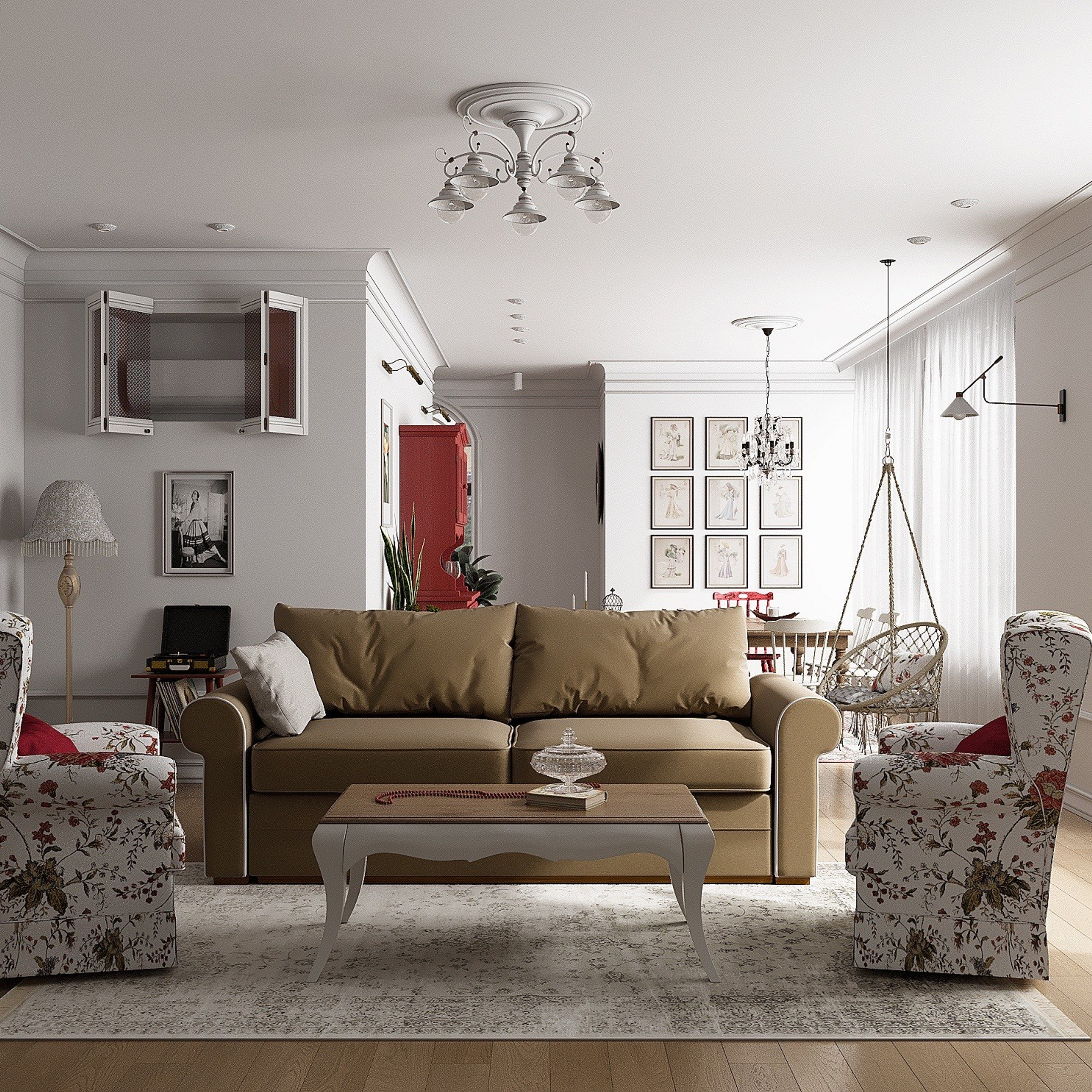 Квартира ЖК «Кверкус-2», 150 м². Дизайн интерьера домов и квартир в Москве