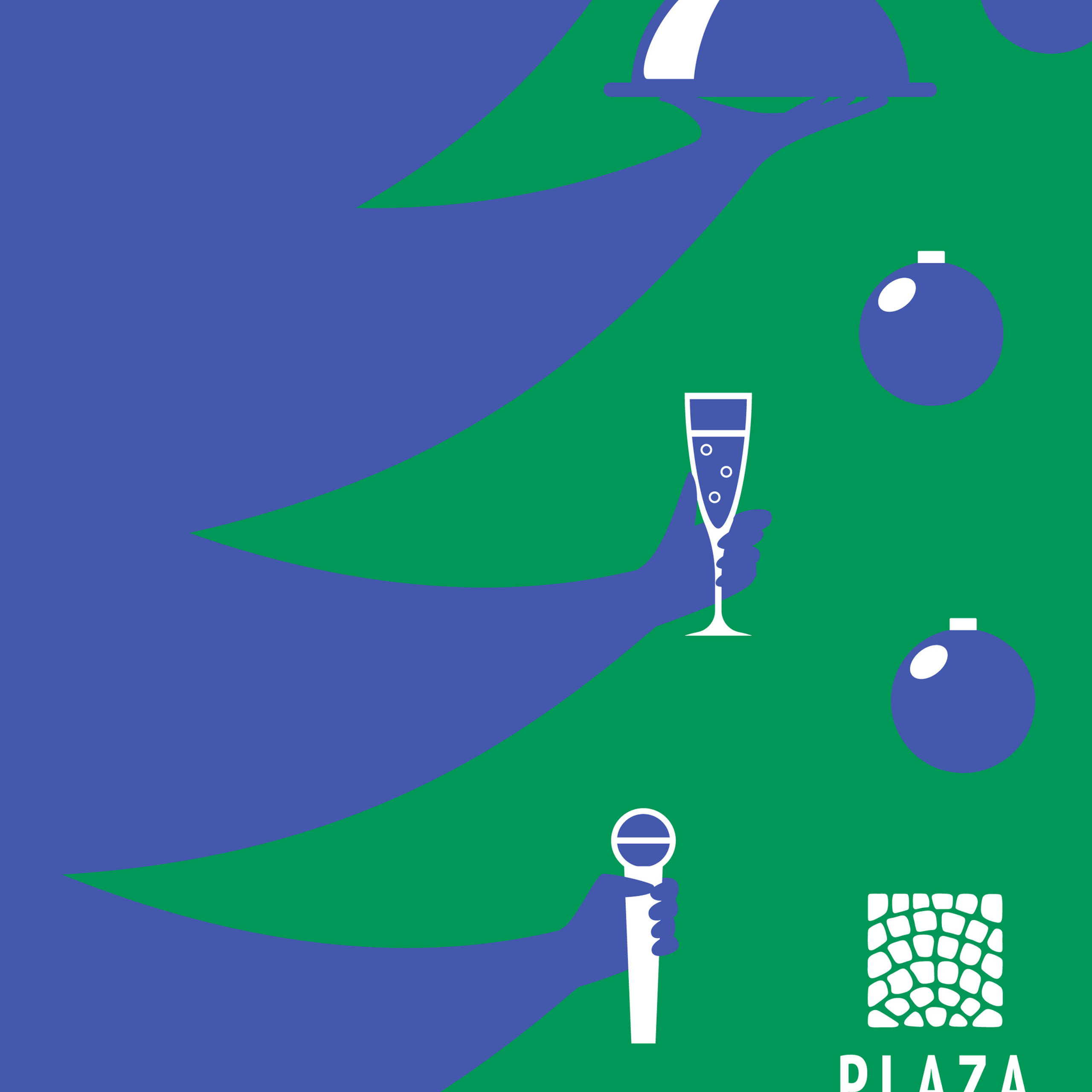 New Year, celebration, Plaza, negative, space, conceptual, editorial, illustration, illustrator, freelance, for hire, иллюстрация, иллюстратор, концептуальная, редакционная, фриланс, metaphor