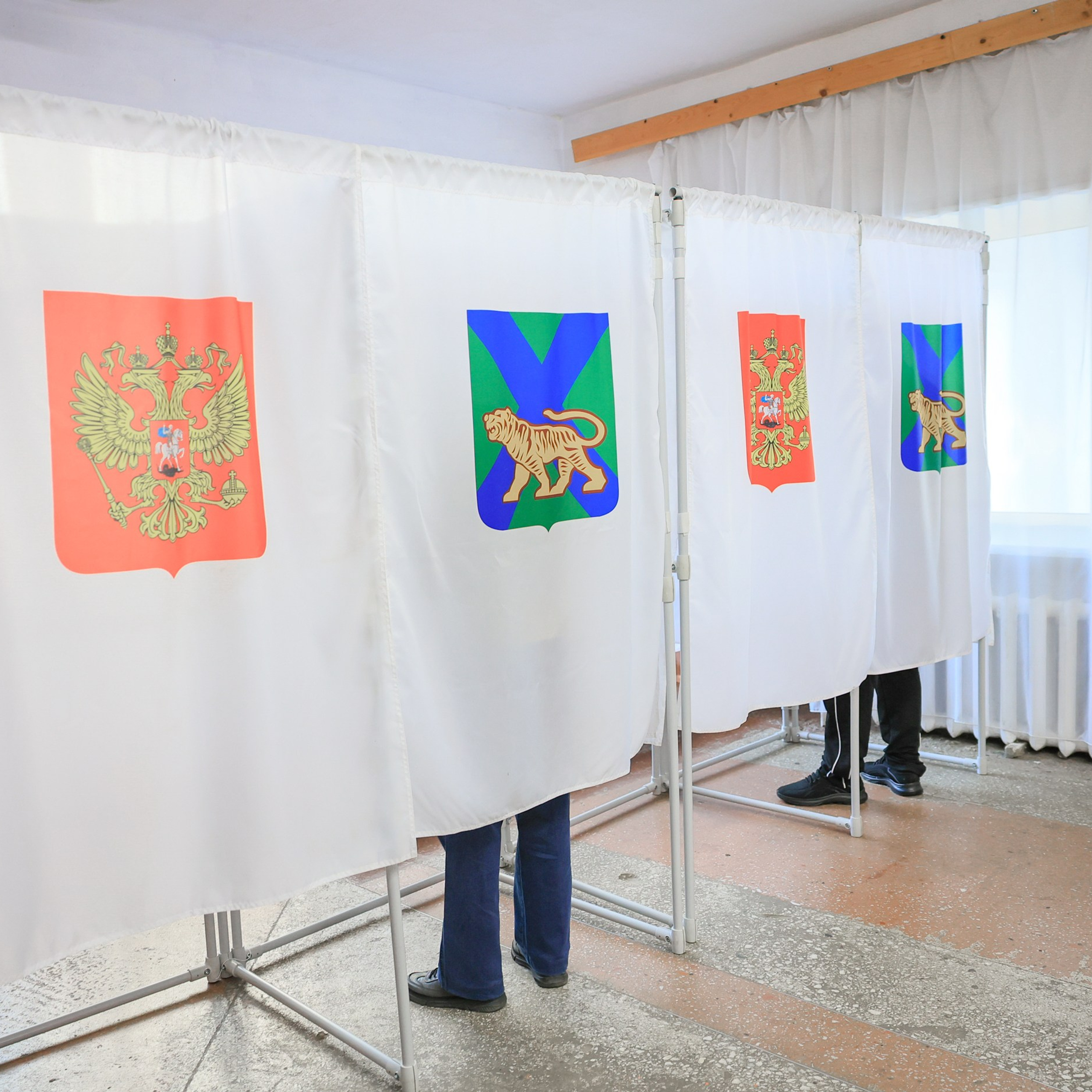 Выборы в Приморье: голосование на именном участке в Чугуевке. Наташа Скрипка