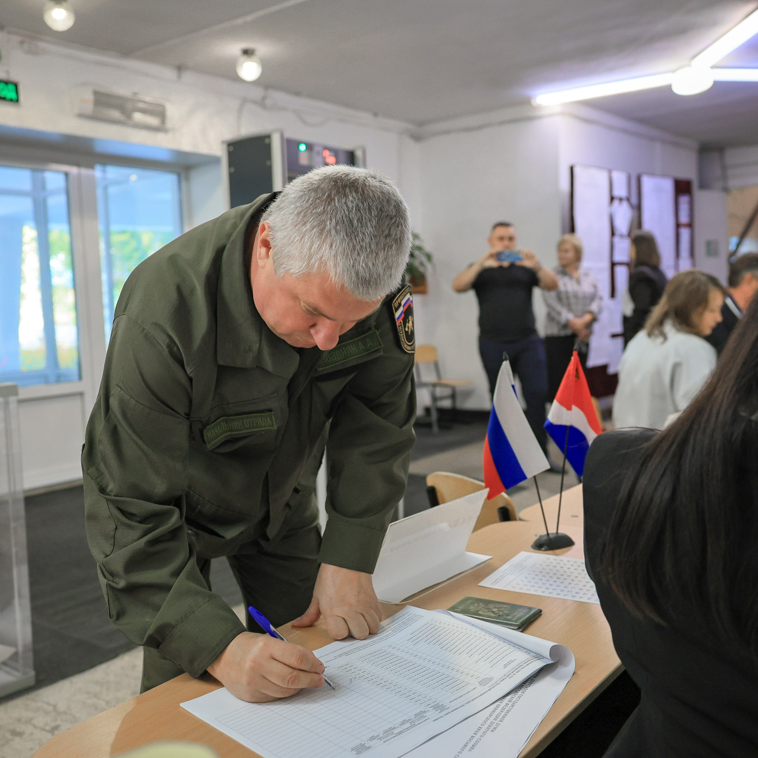 Выборы в Приморье: голосование на именном участке в Чугуевке. Наташа Скрипка