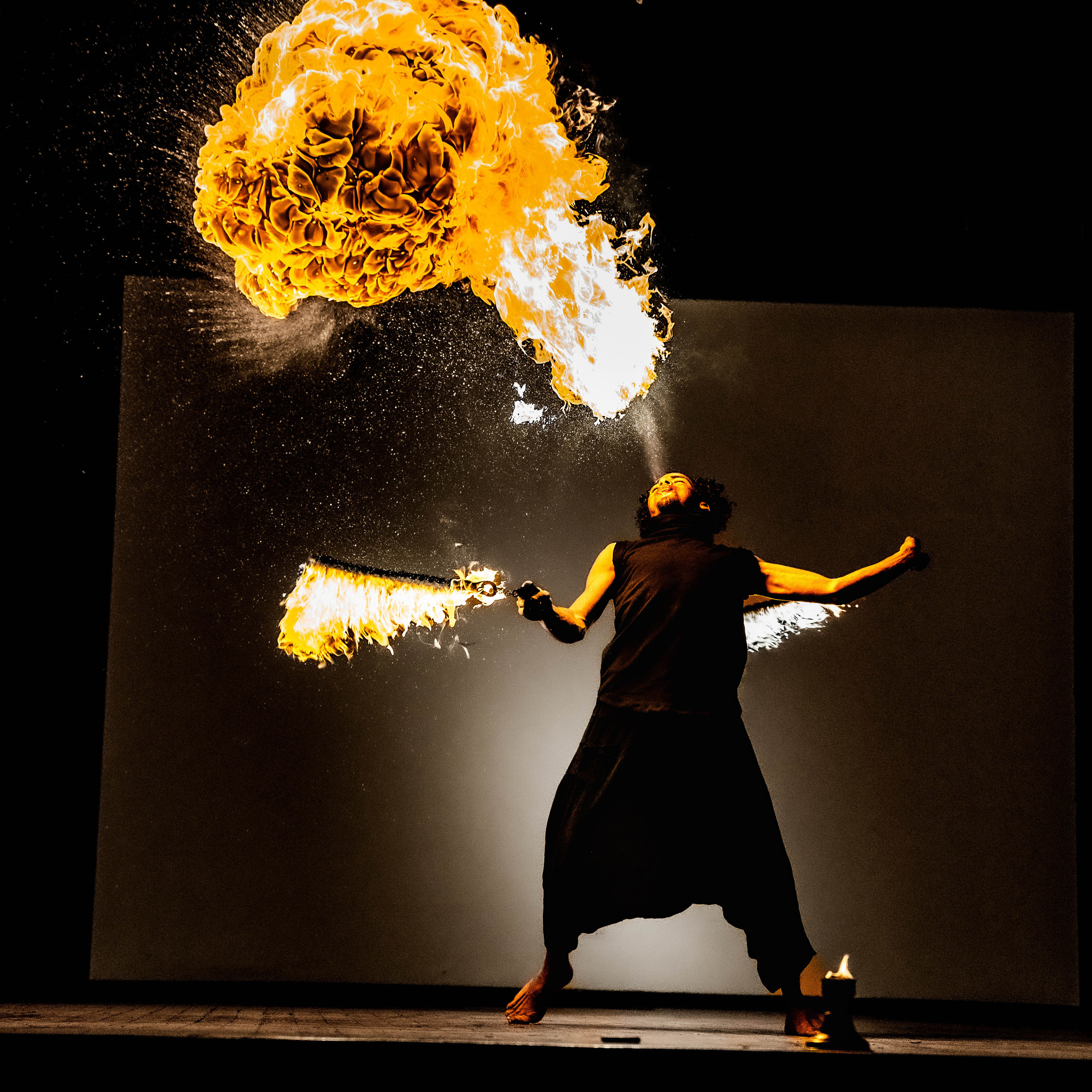 FireShow в отеле SUNRISE Crystal Bay Resort. Hurgada. Egypt