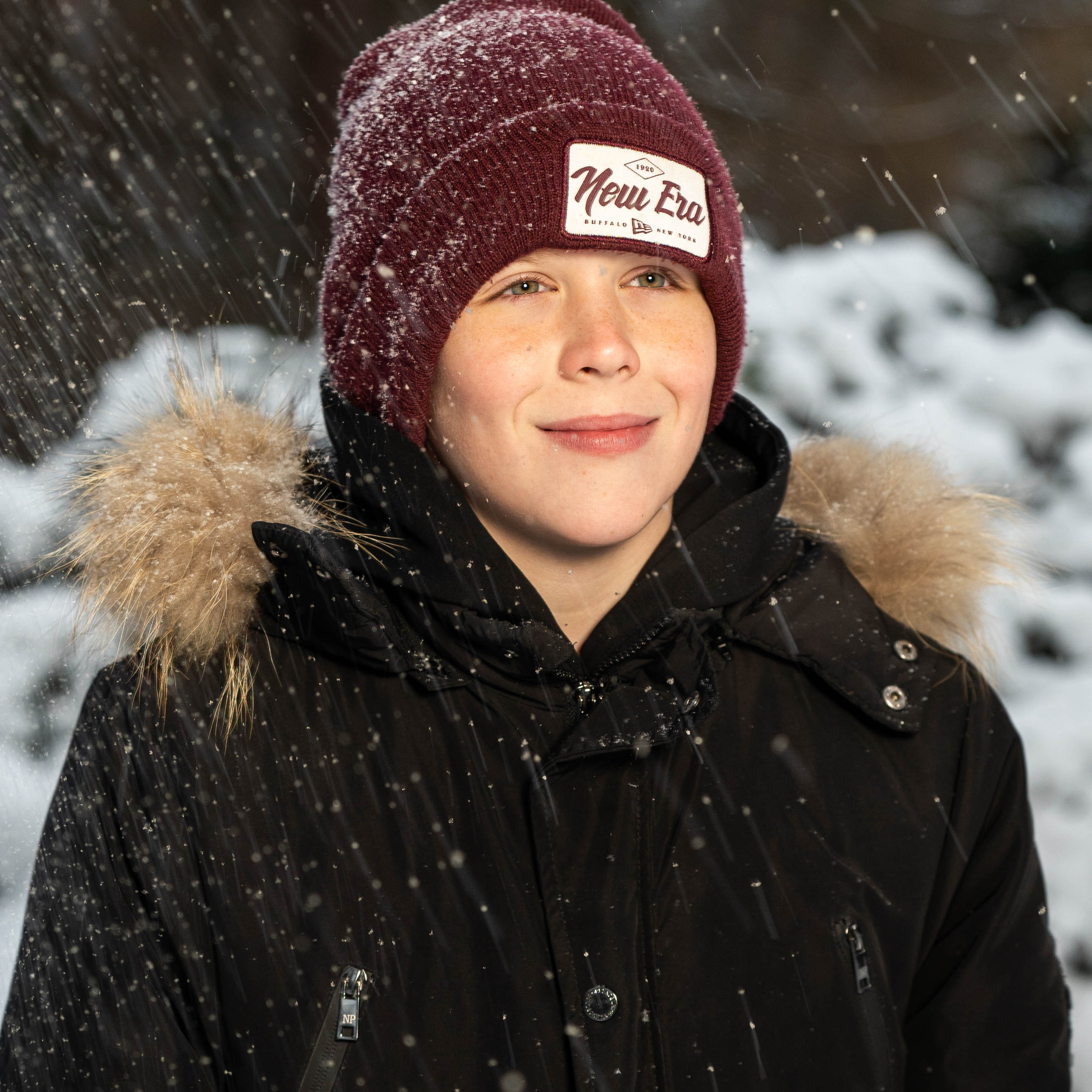 Зимняя фотосессия в Ленинских горках