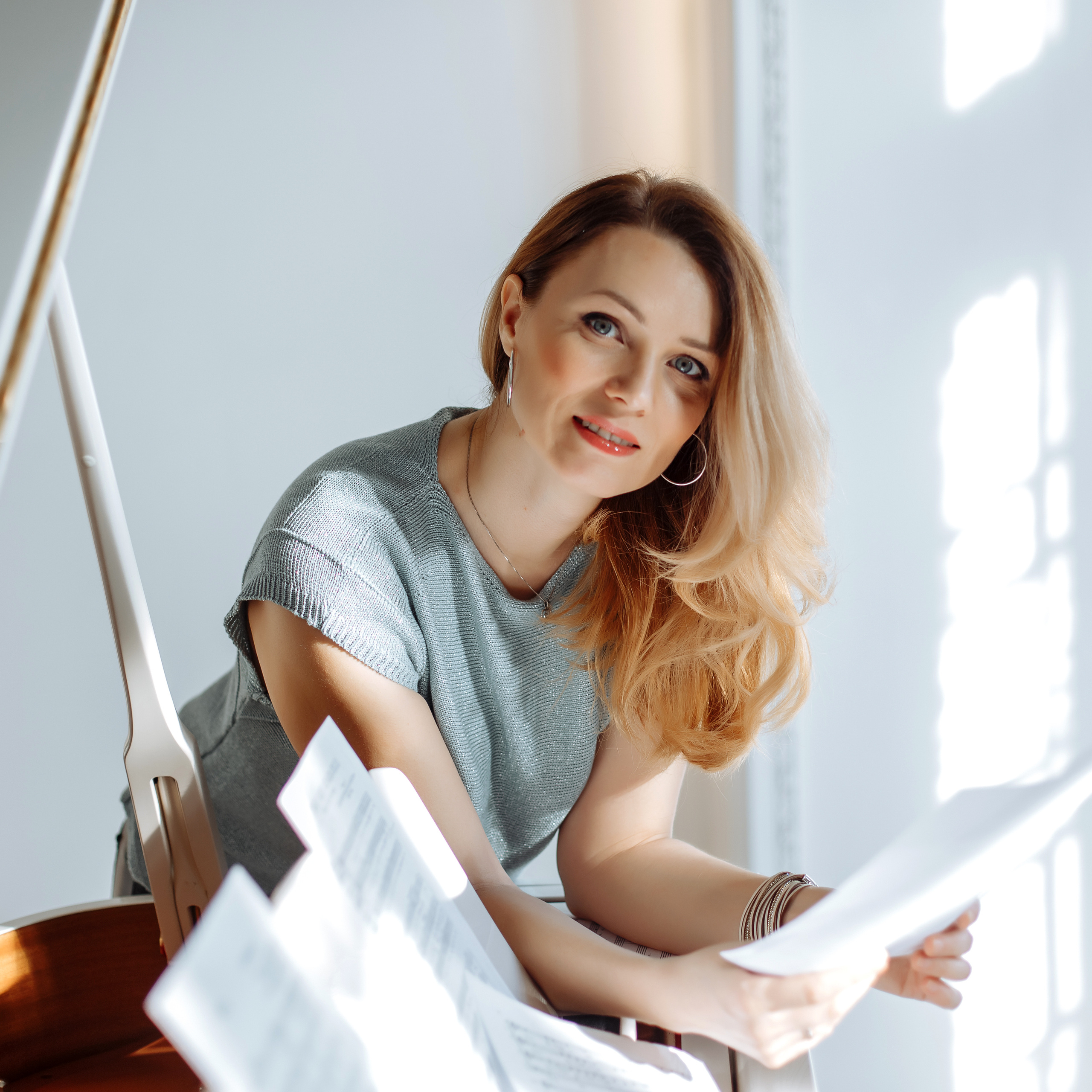 Съемка для преподавателя по вокалу