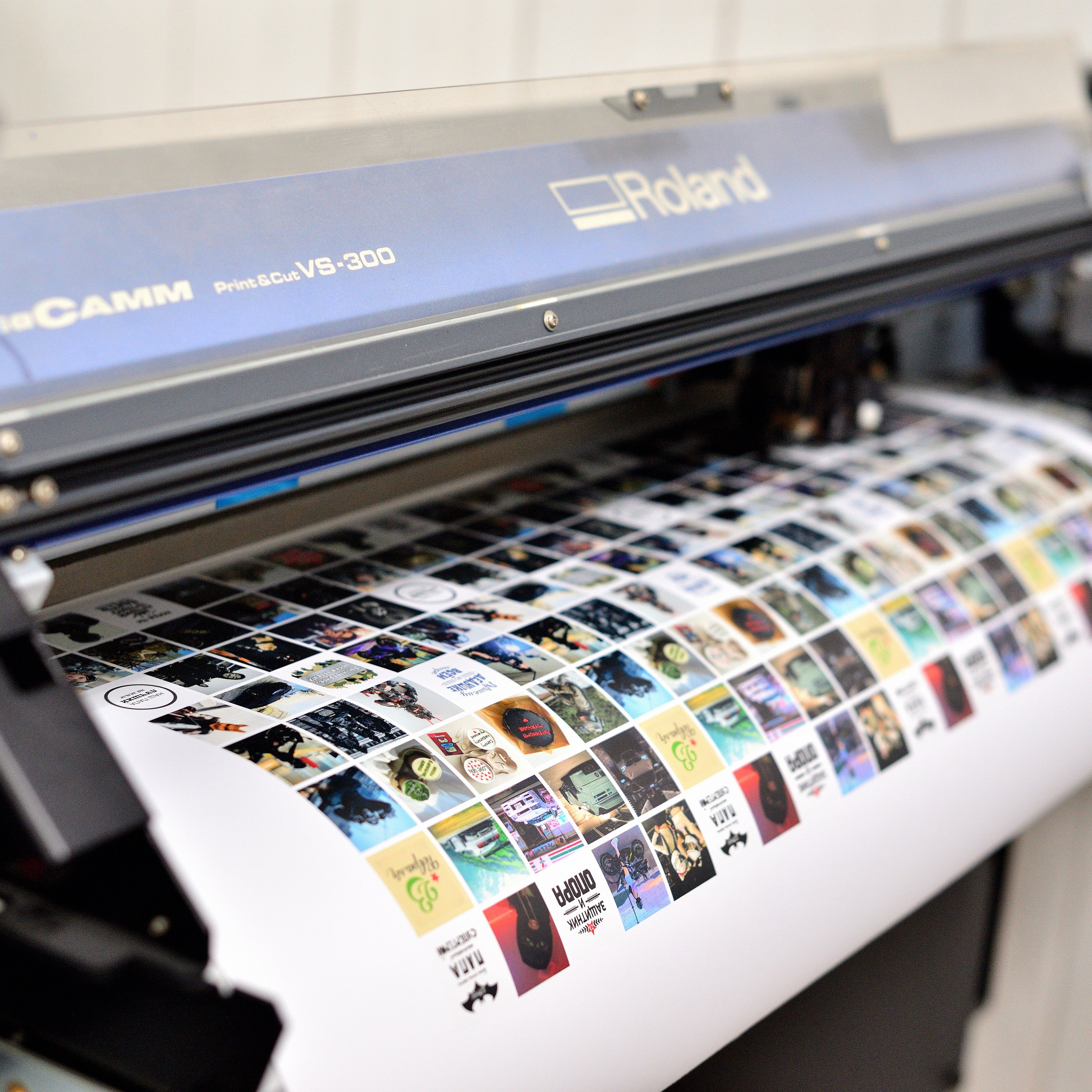 Производство 3D стикеров