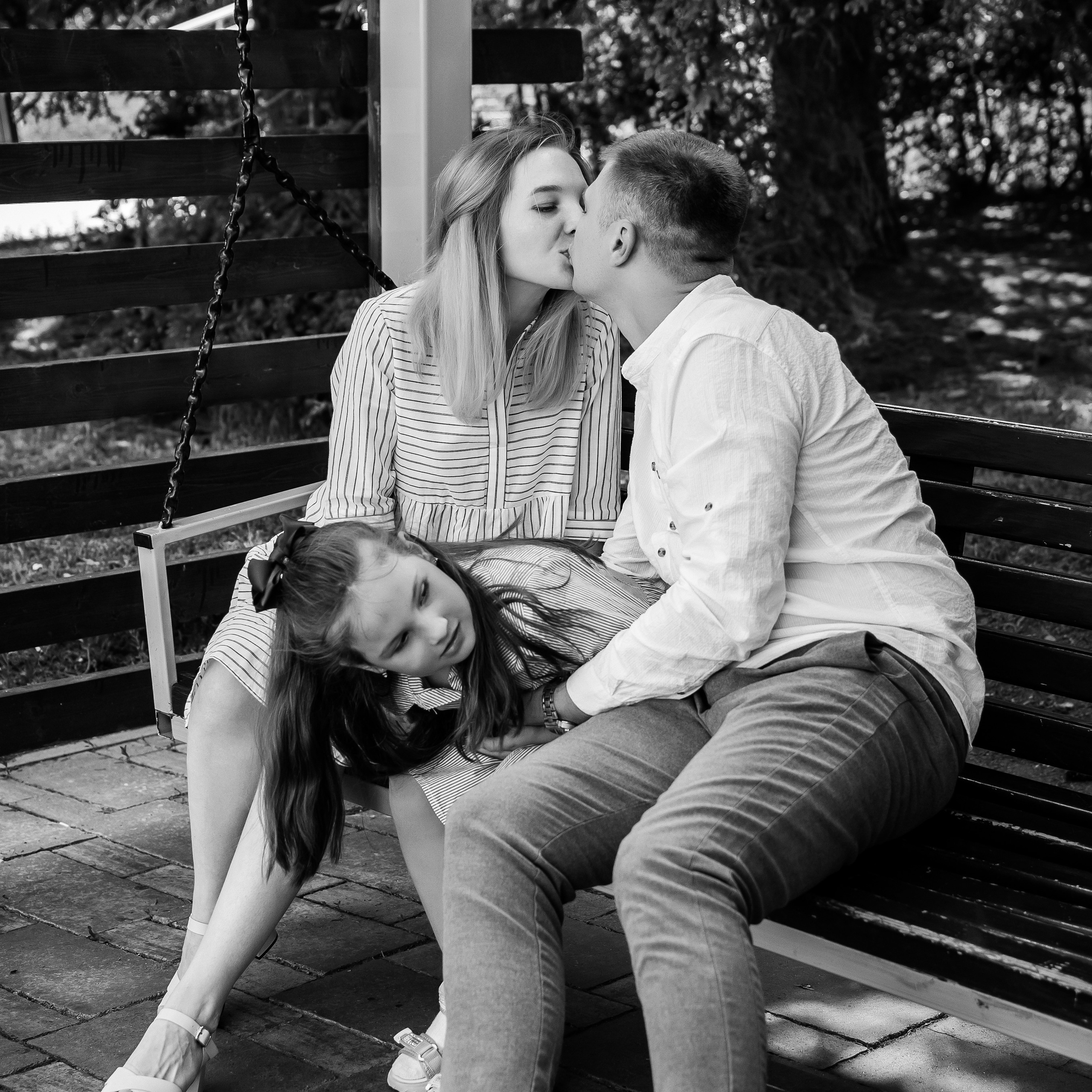 Семейная прогулка в парке