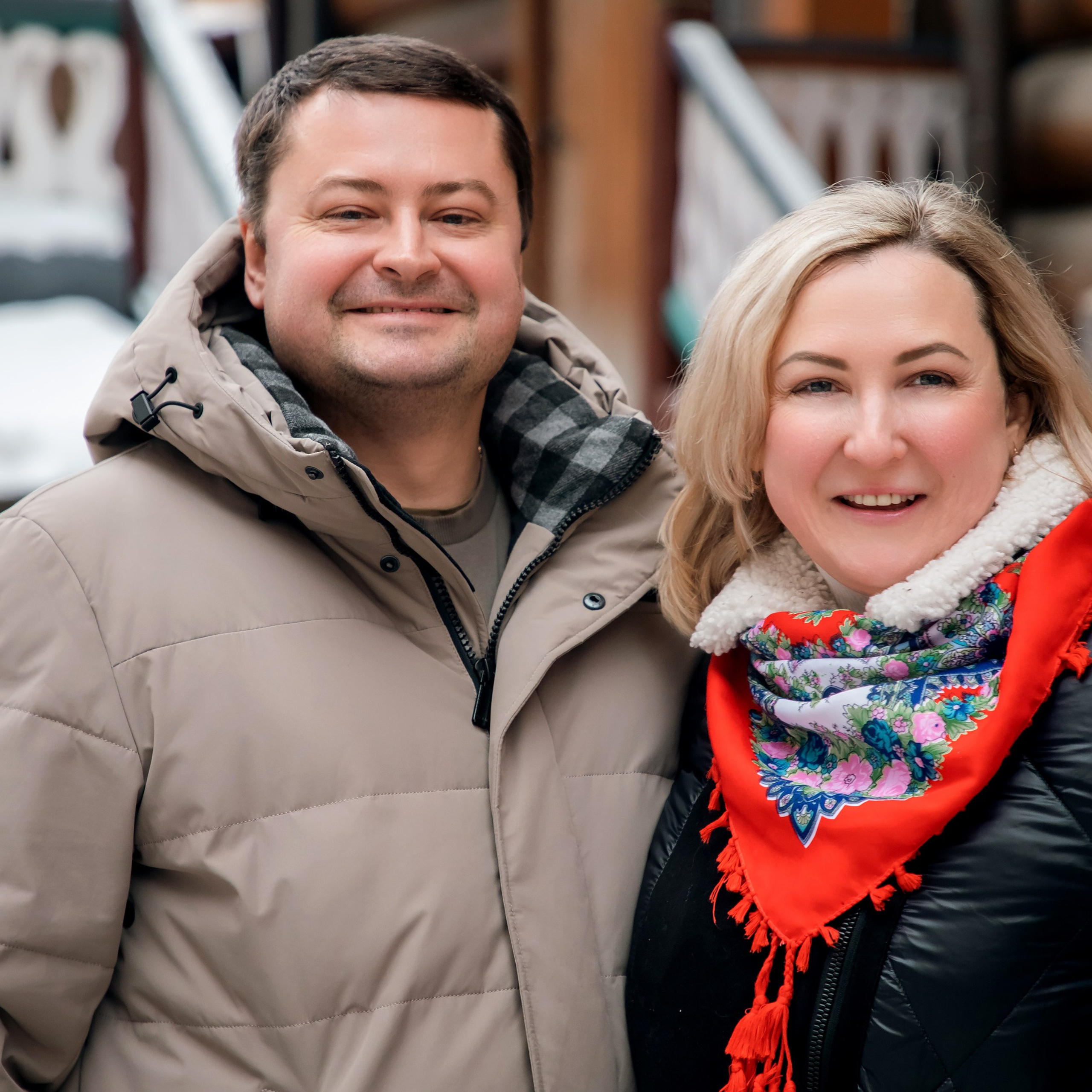 Накануне Нового года.