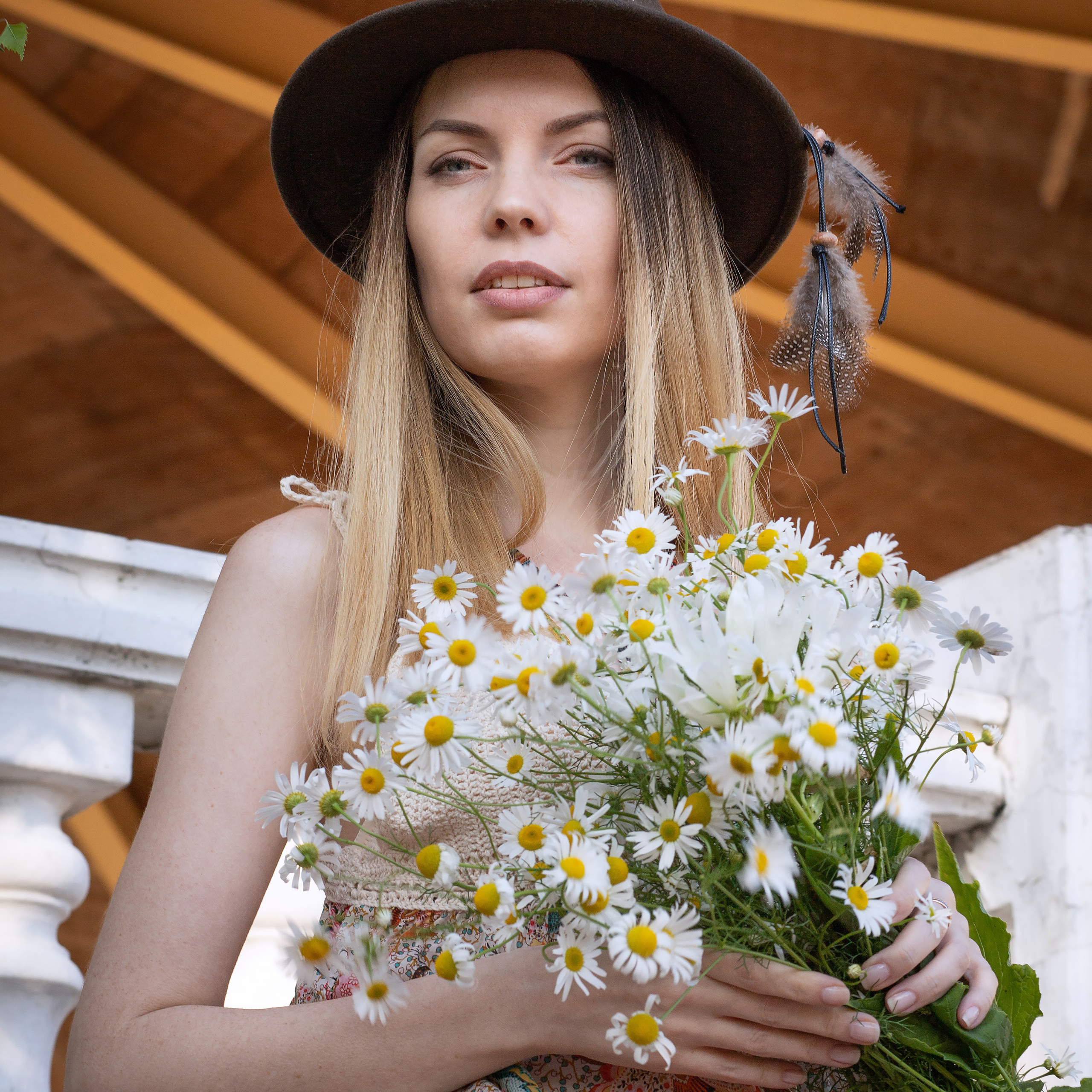 Екатерина. Летняя фото-прогулка на территории знаменитого ресторана «Русь