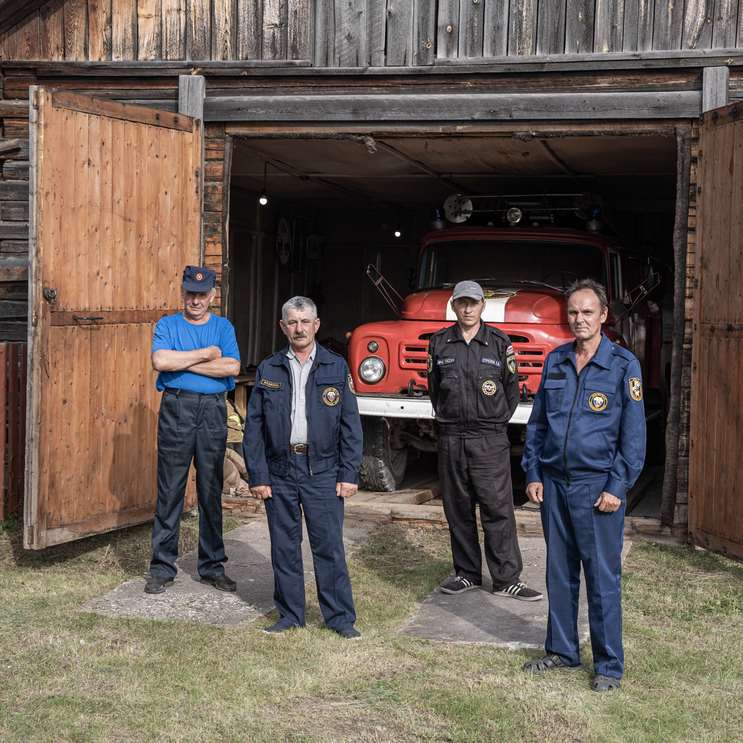 Добровольные пожарные