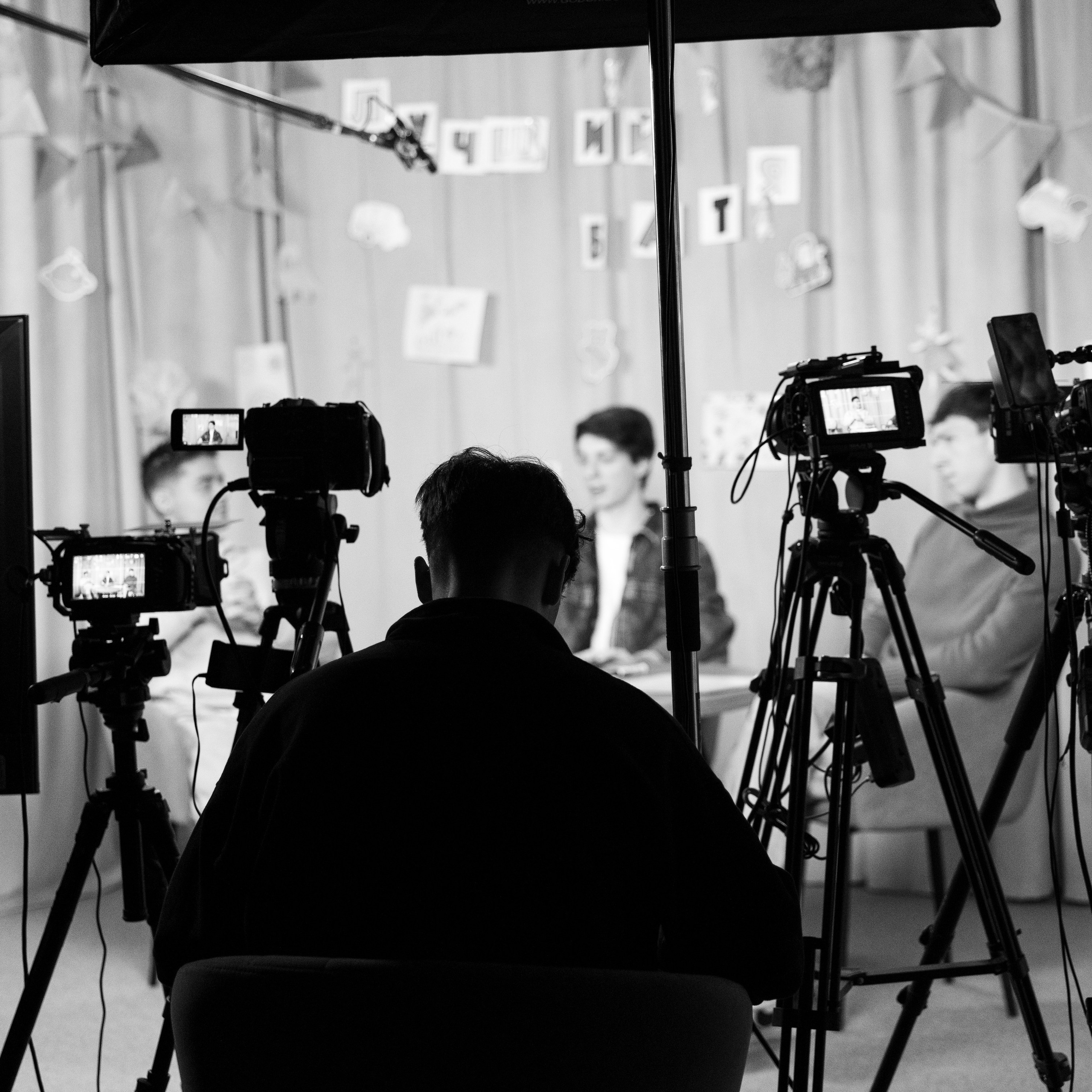 Бекстейдж съёмок шоу