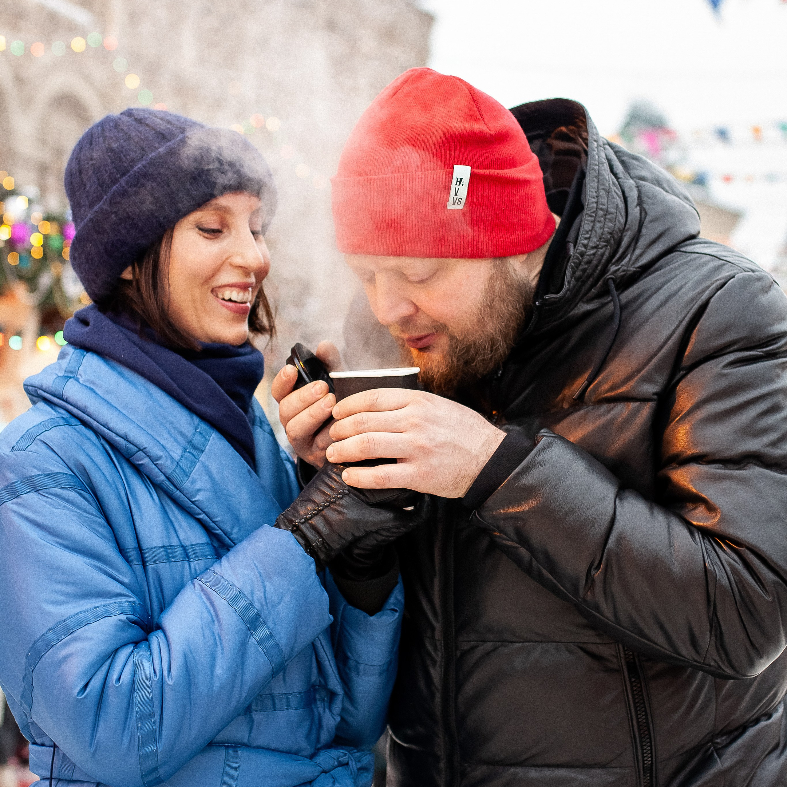 Надя и семья. Новогодний фотодень.