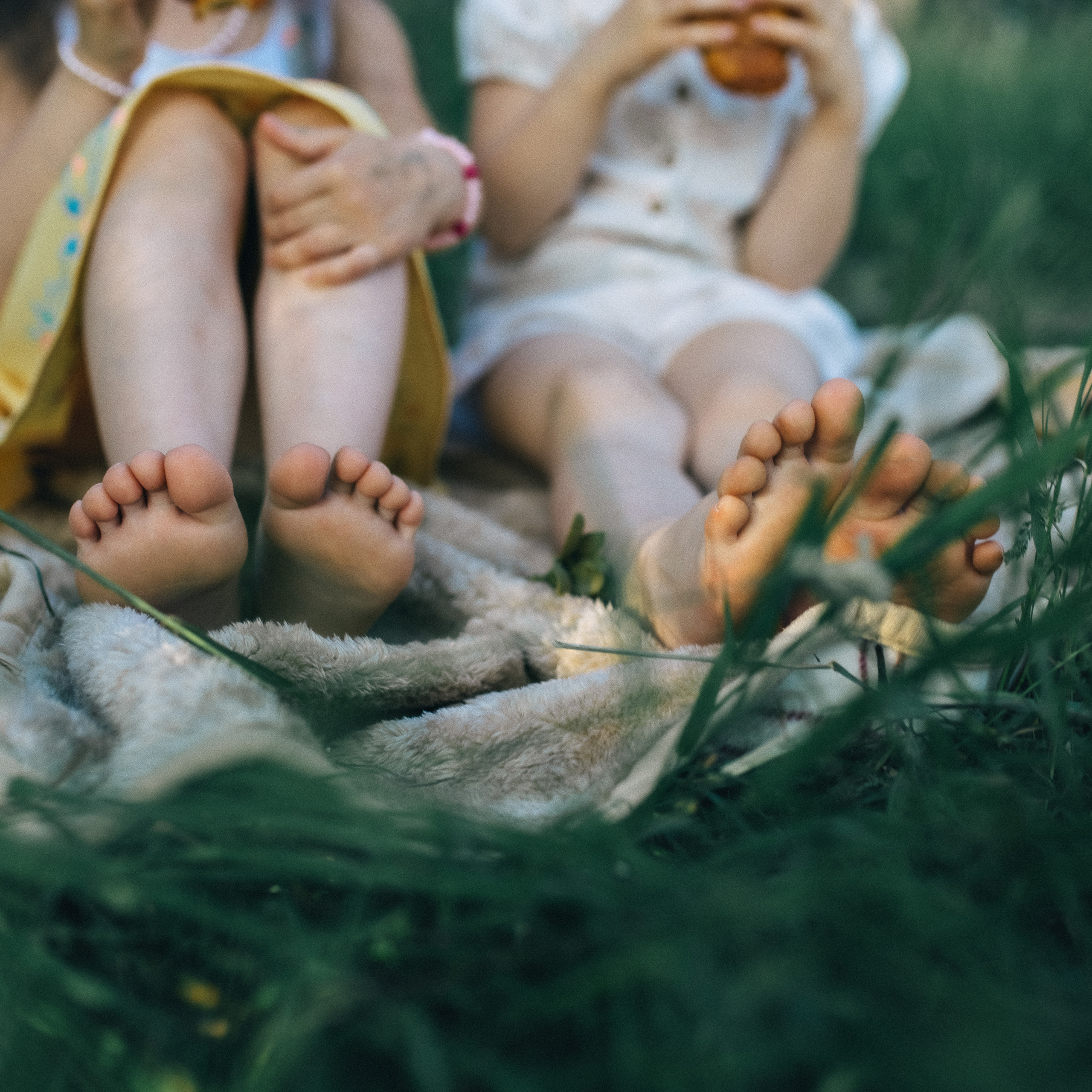 Лия и Полина. Пикник.