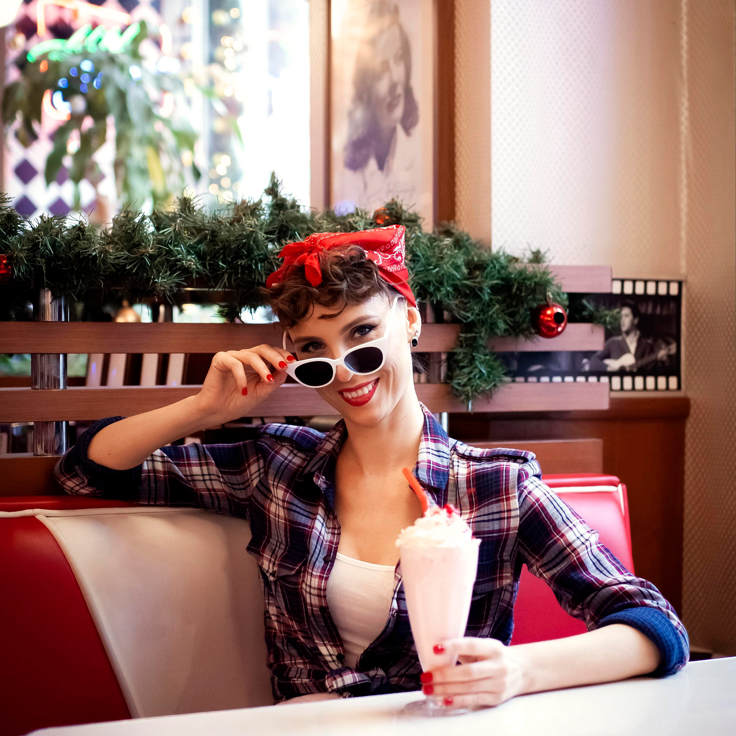 Надежда. Стилизованная сьемка. Америка 50-х