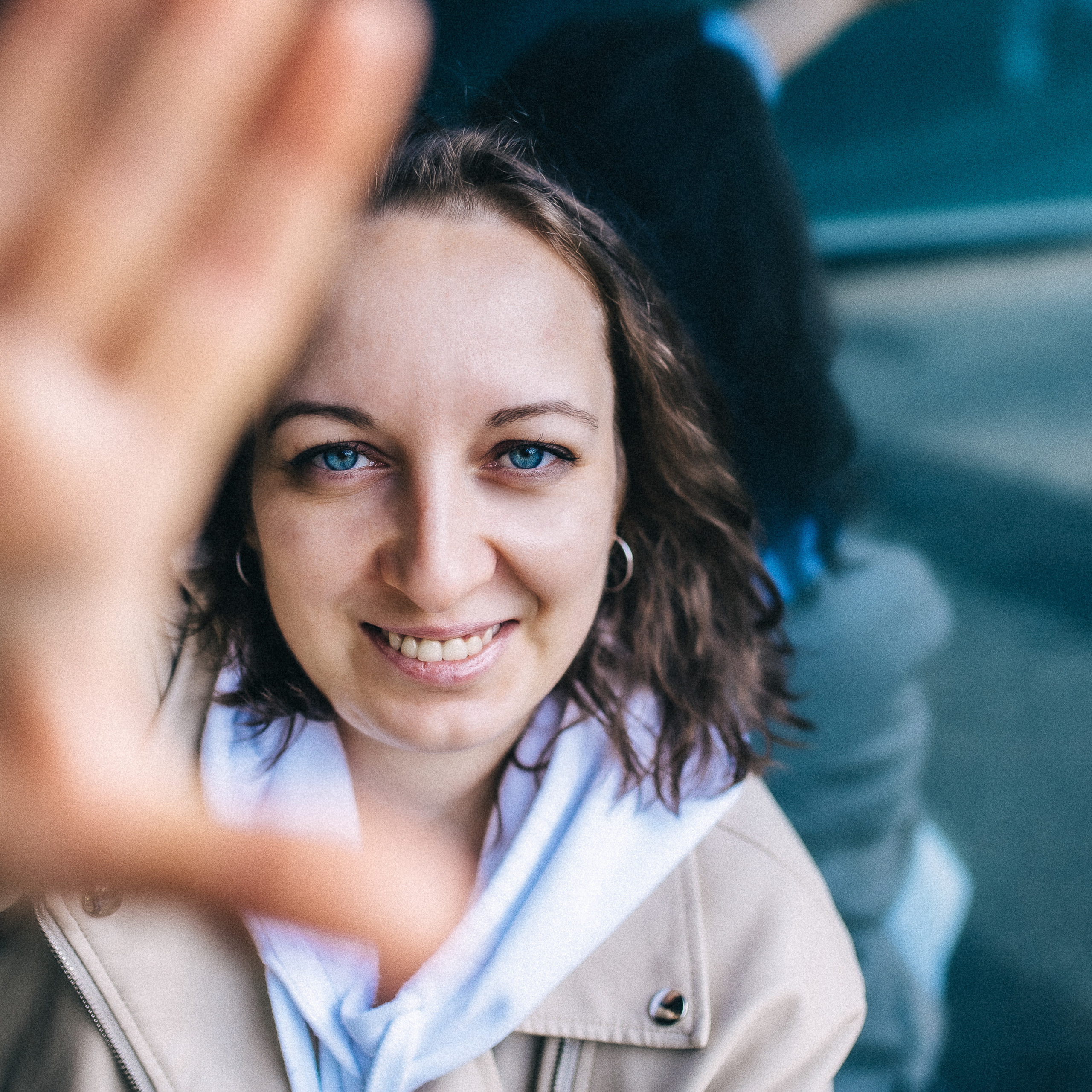 Катя. Прогулка по Москве.