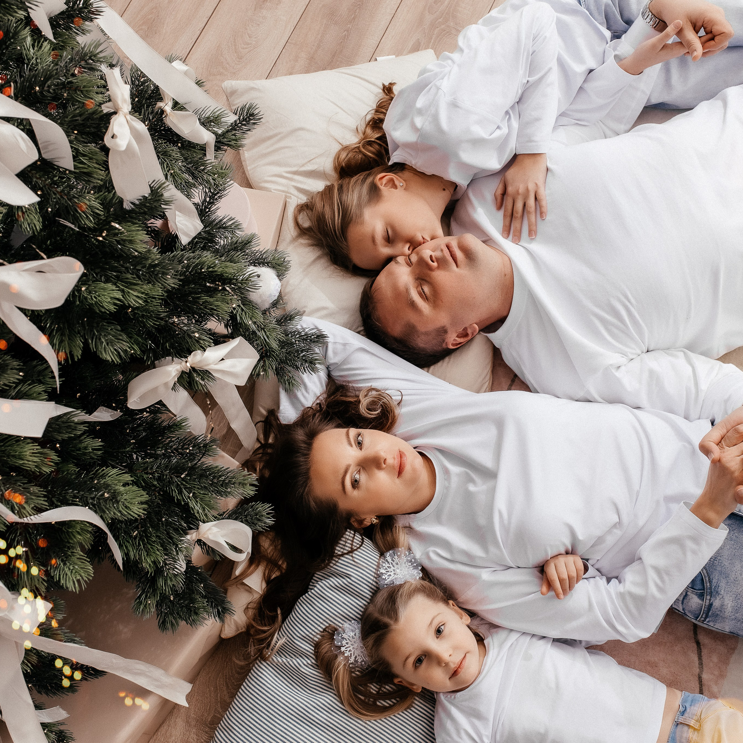 Новогодняя семейная в студии.