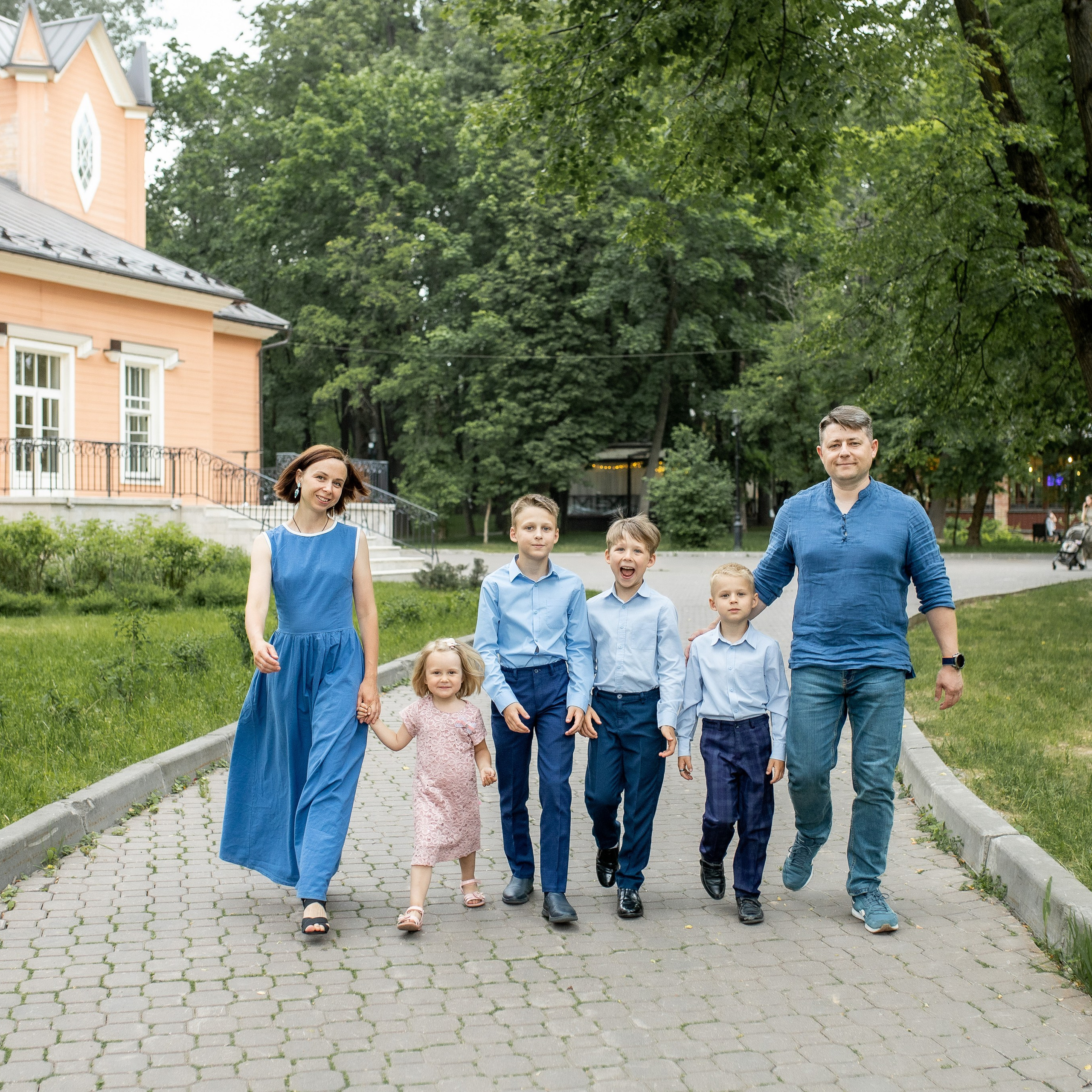 Большая дружная семья!