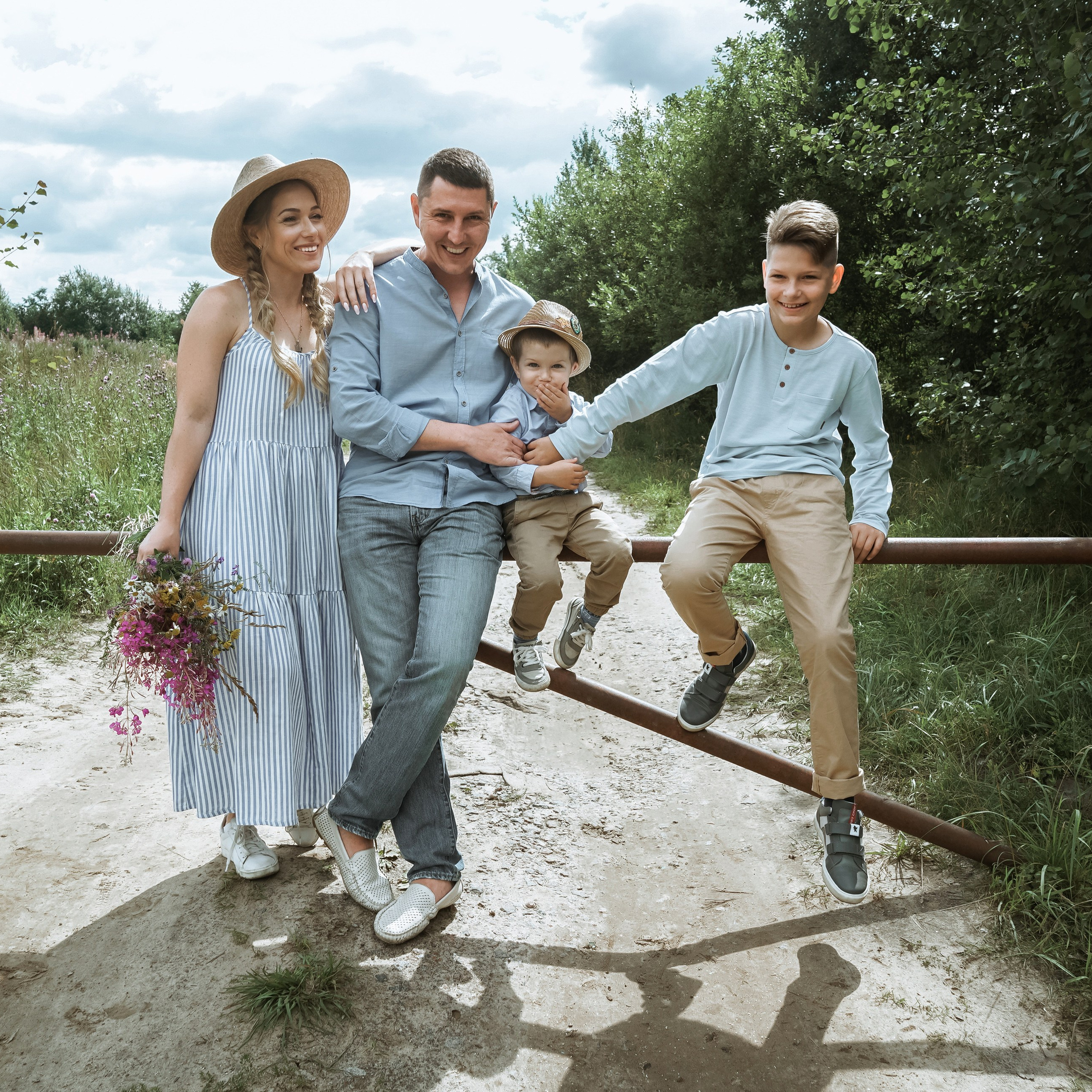 Групповые портреты с разных локаций