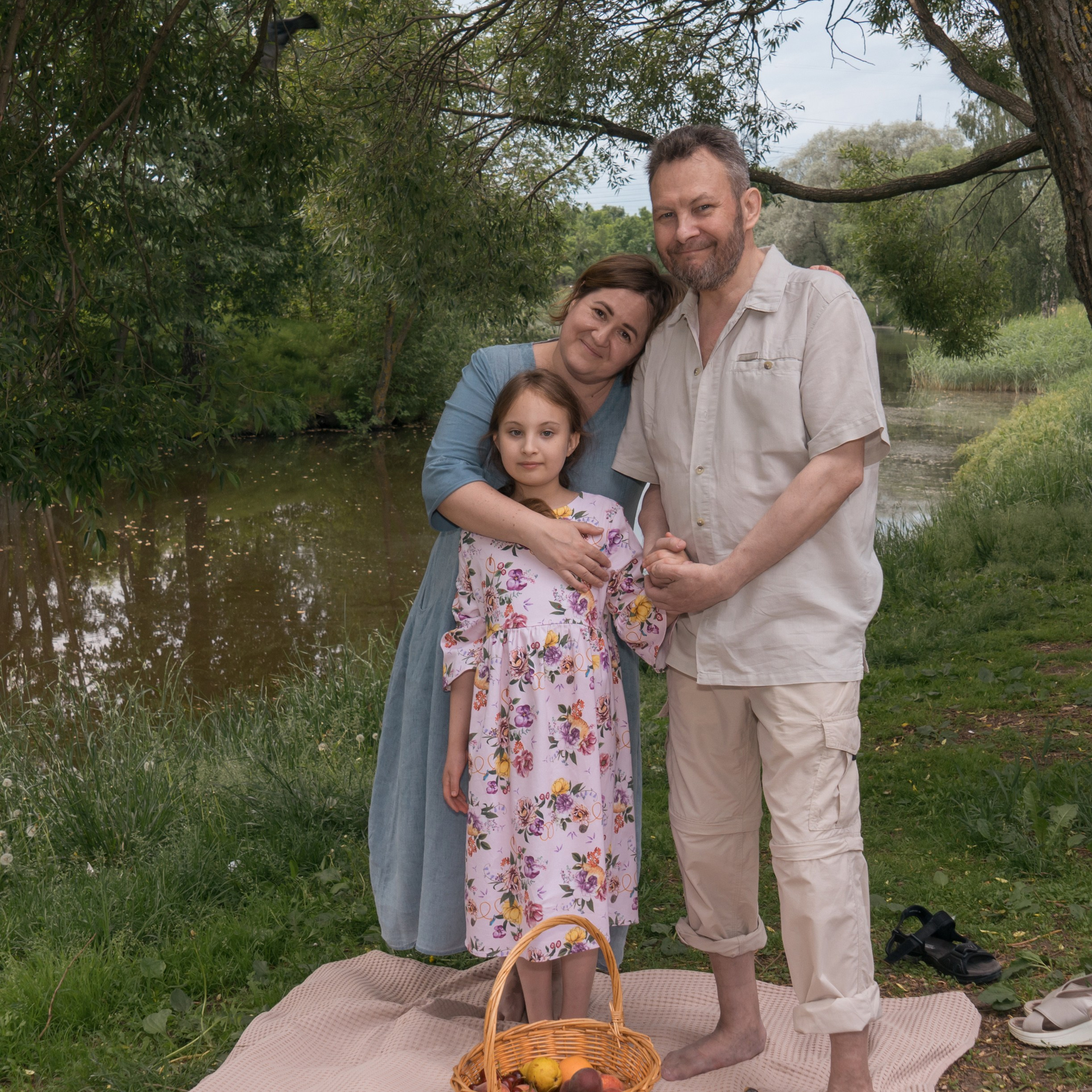 Семейная съёмка в парке. Свадебный, семейный и контент фотограф в Санкт- Петербурге Елена Грие