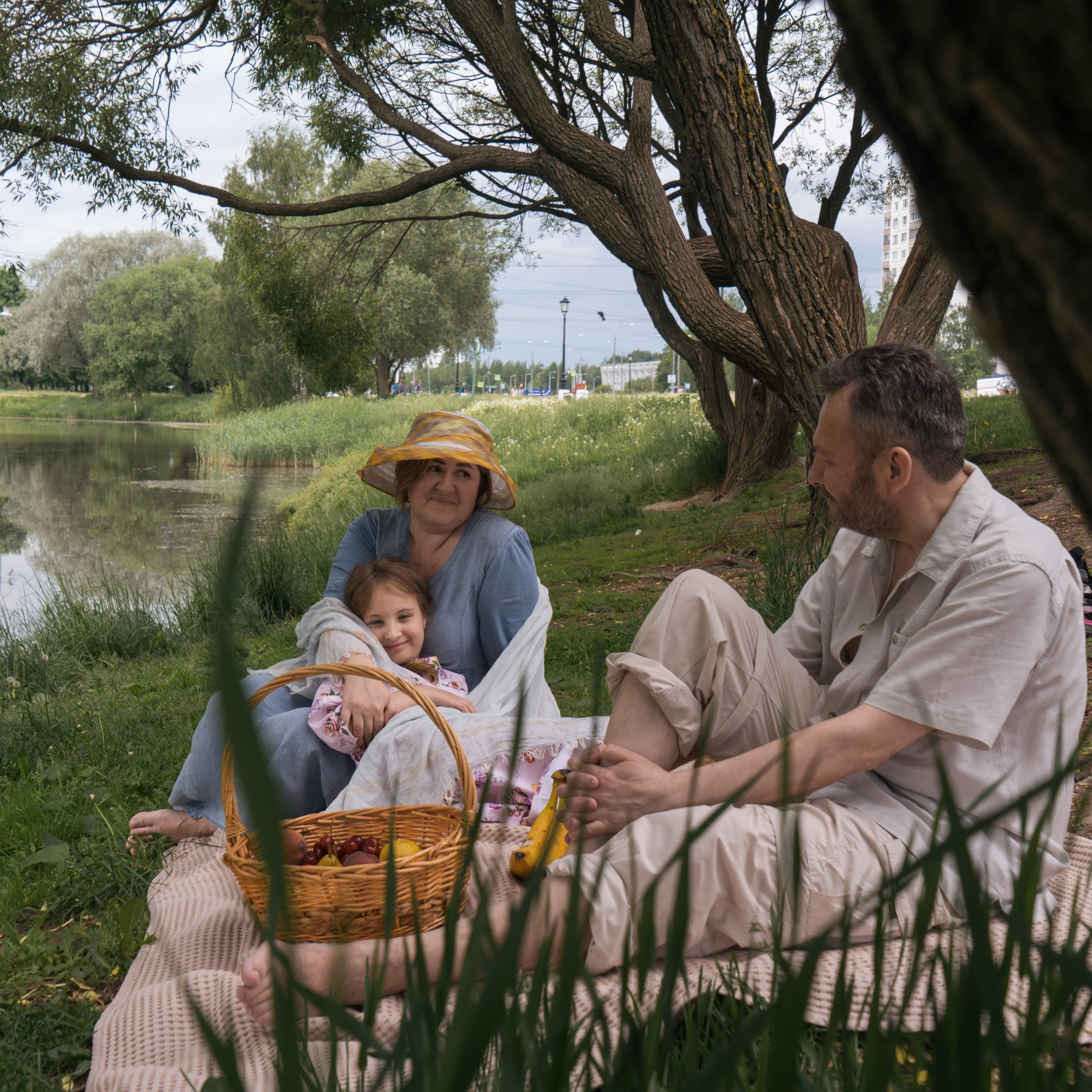 Семейная съёмка в парке. Свадебный, семейный и контент фотограф в Санкт- Петербурге Елена Грие