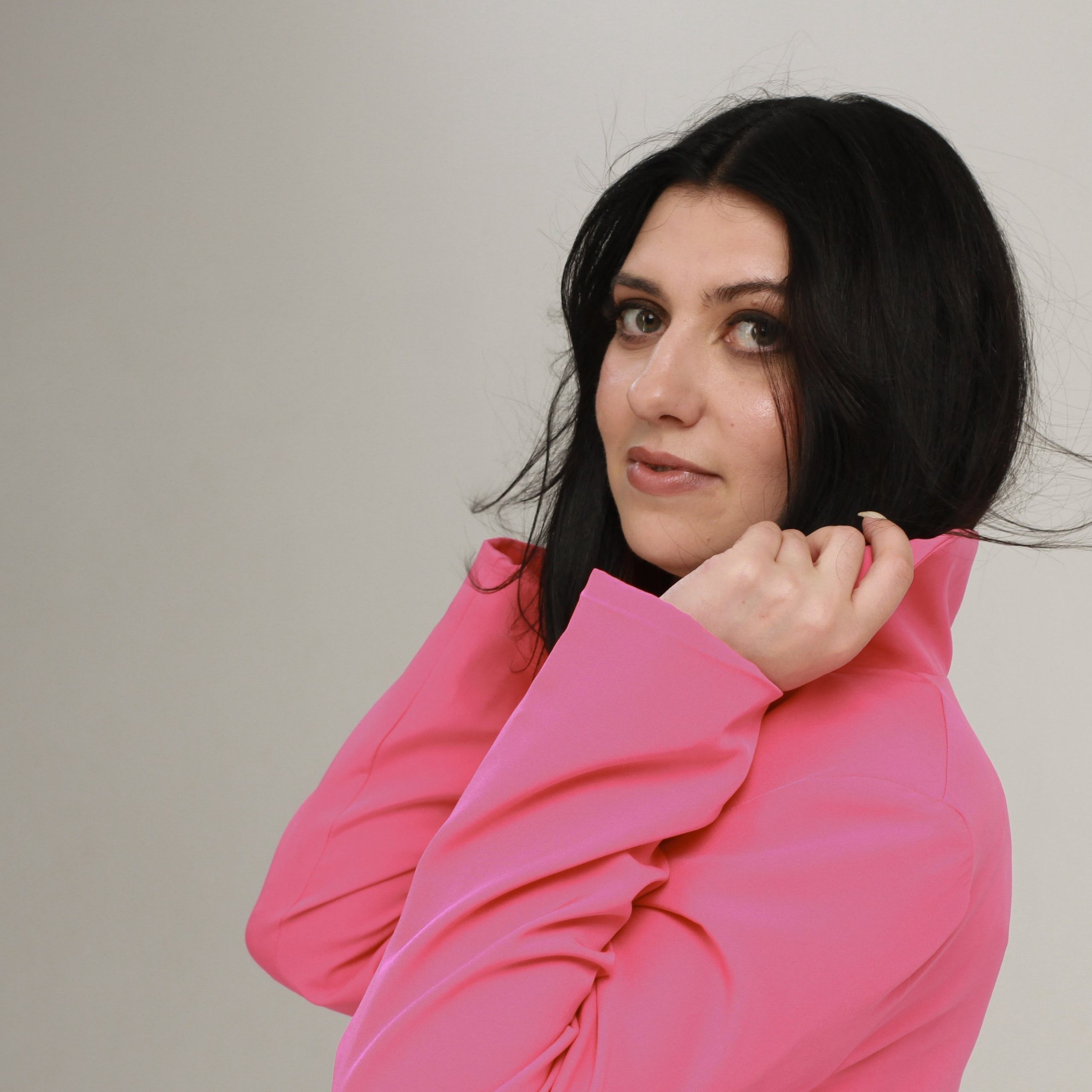 Анна. Съёмка в студии