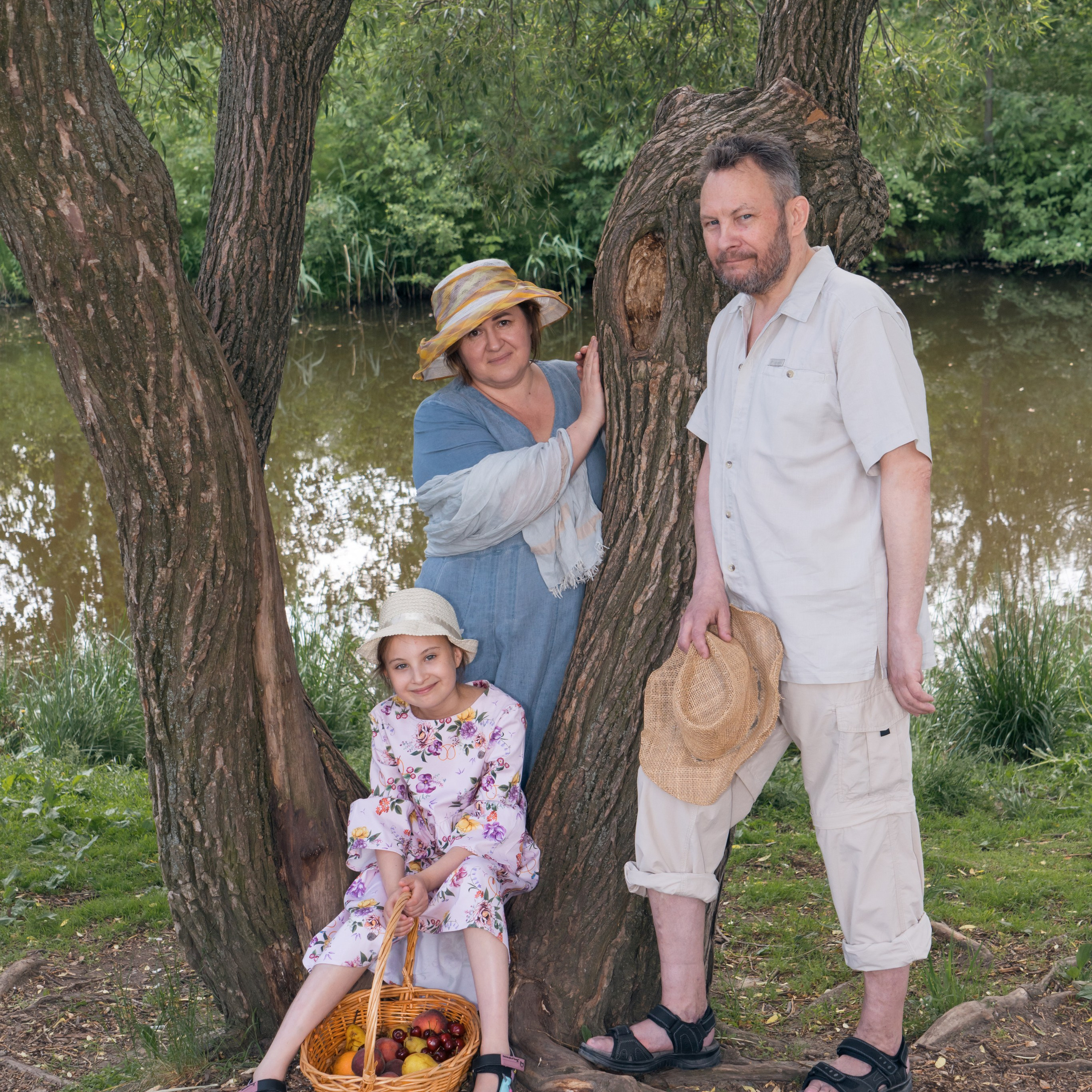 Семейная съёмка в парке. Свадебный, семейный и контент фотограф в Санкт- Петербурге Елена Грие