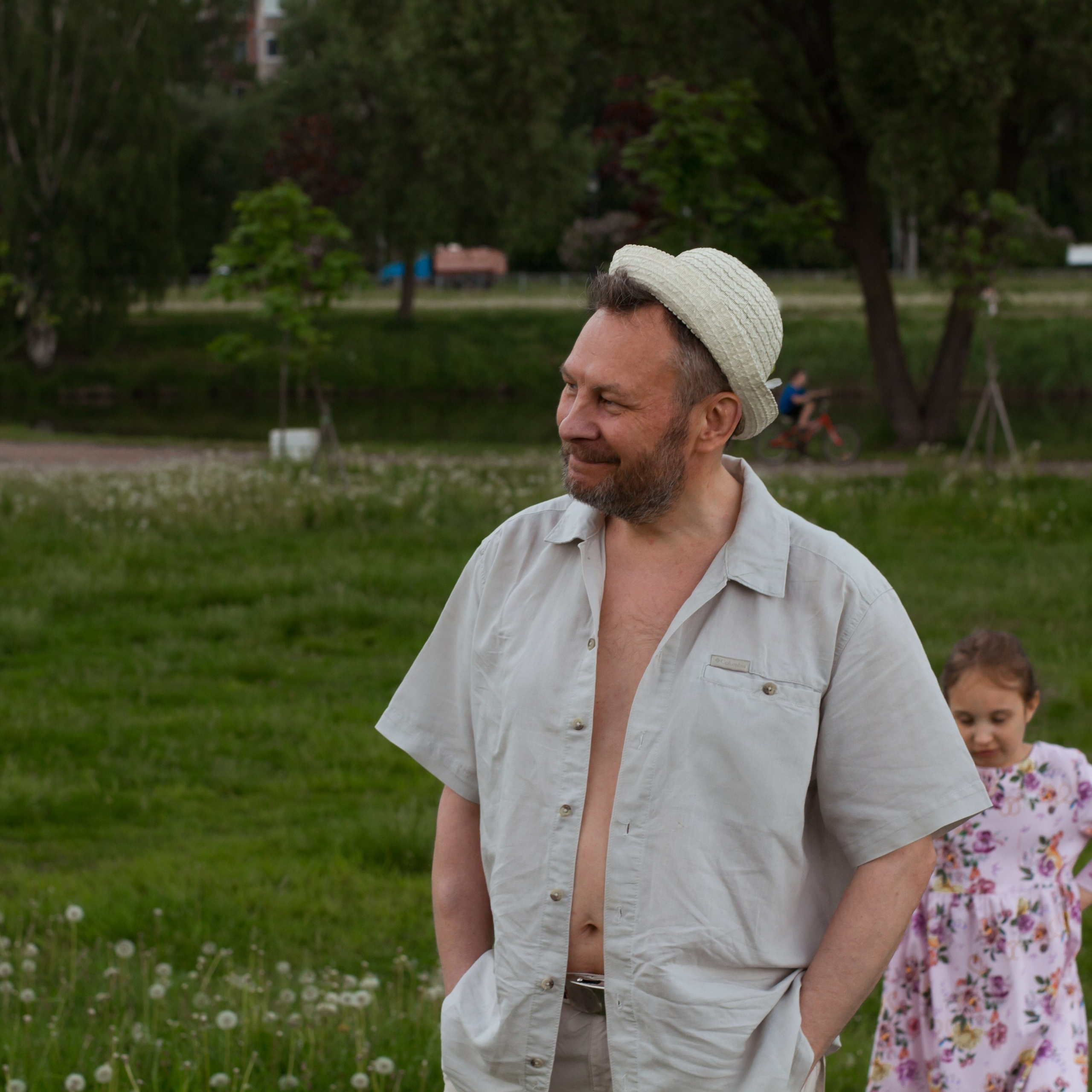 Семейная съёмка в парке. Свадебный, семейный и контент фотограф в Санкт- Петербурге Елена Грие