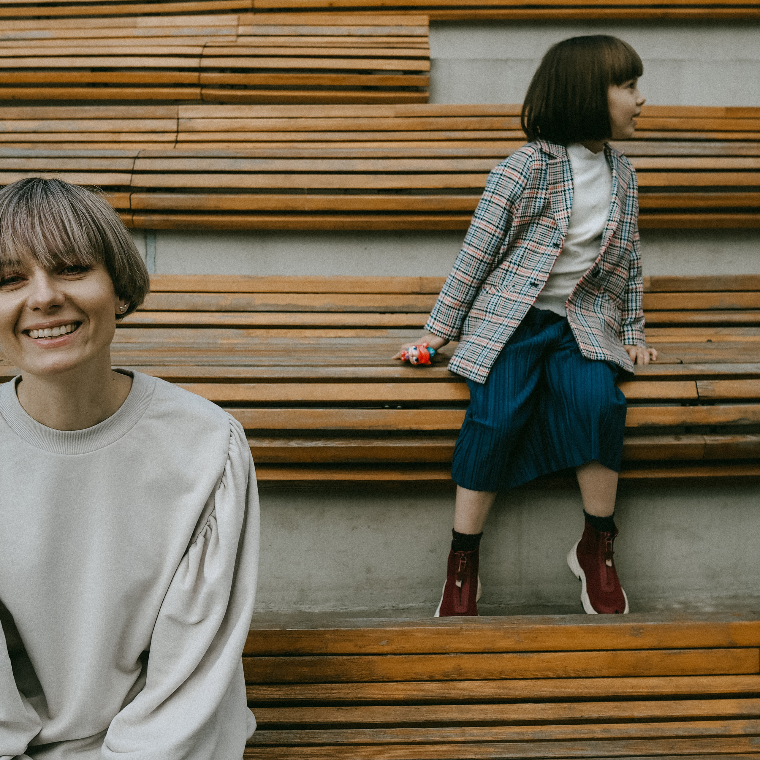 Nastya, Sasha and Mila's walk. Фотограф и видеограф Валерия Лисауске