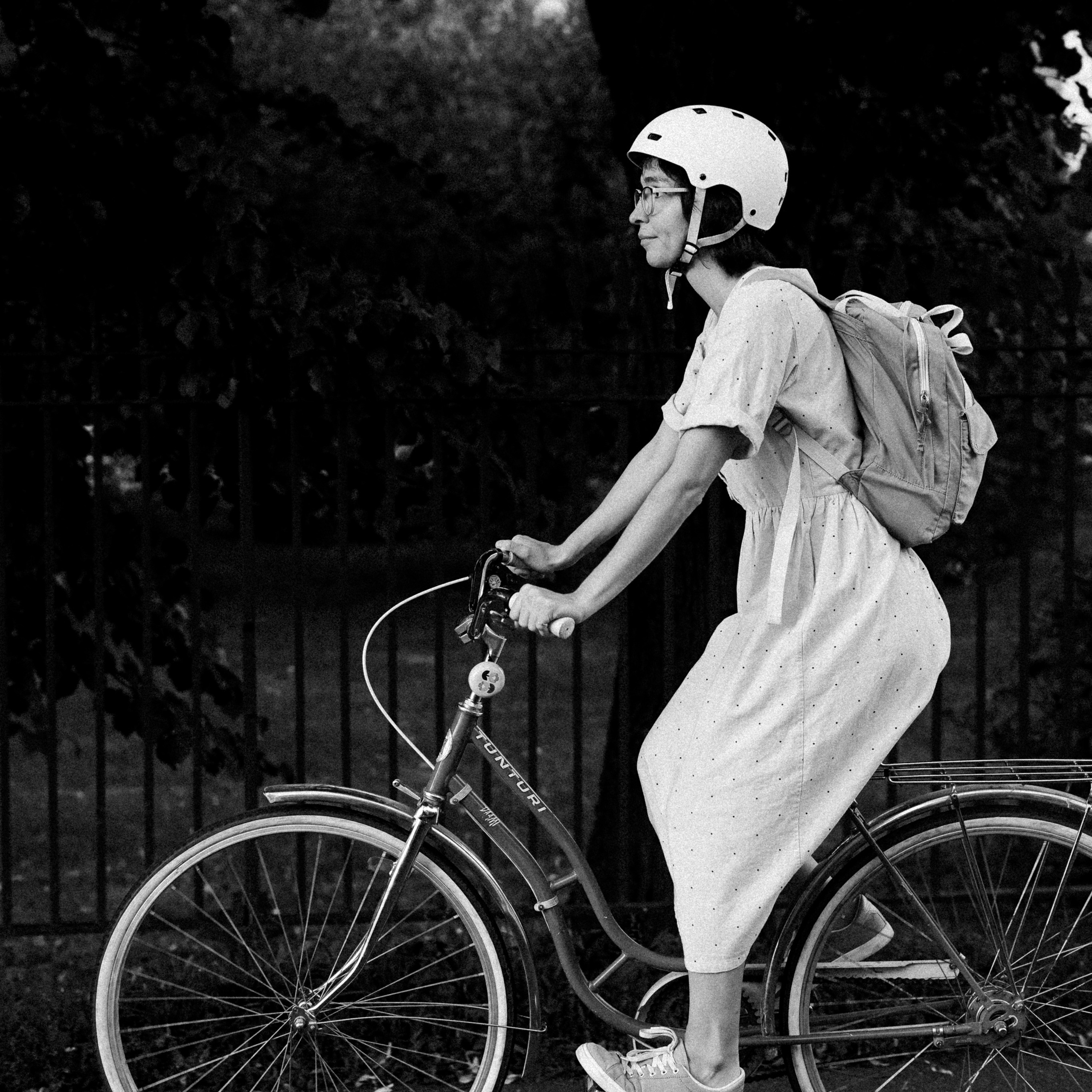 Мария, Петергоф, велосипед и кончик лета. Фотограф и видеограф Валерия Лисауске