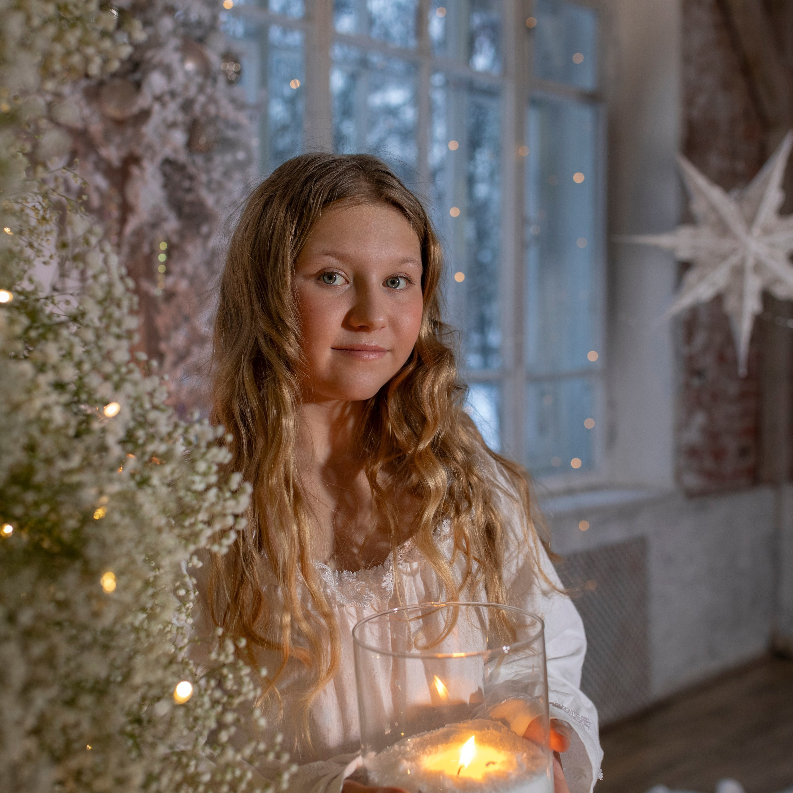 Новогодняя фотосессия Анны с детьми