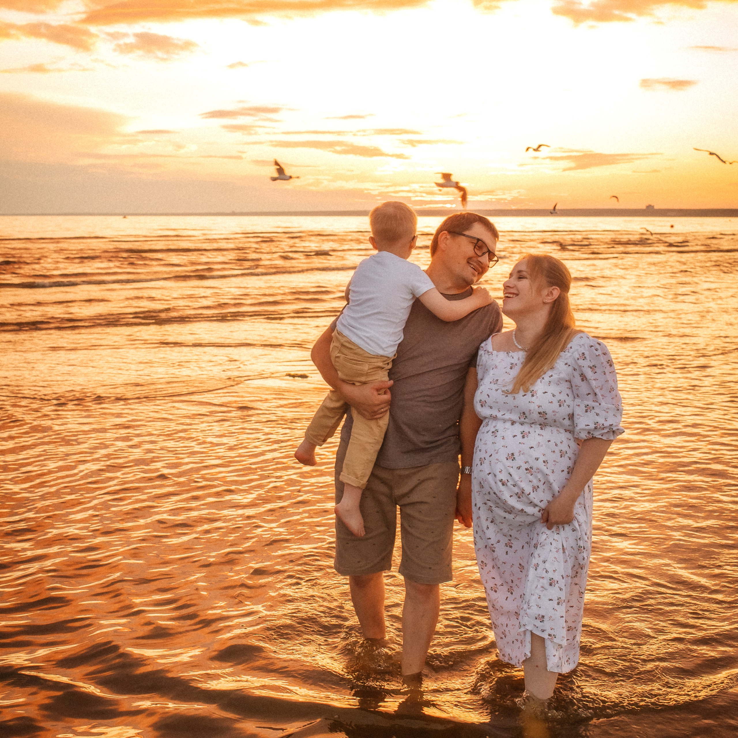 Юра, Марина и Саша