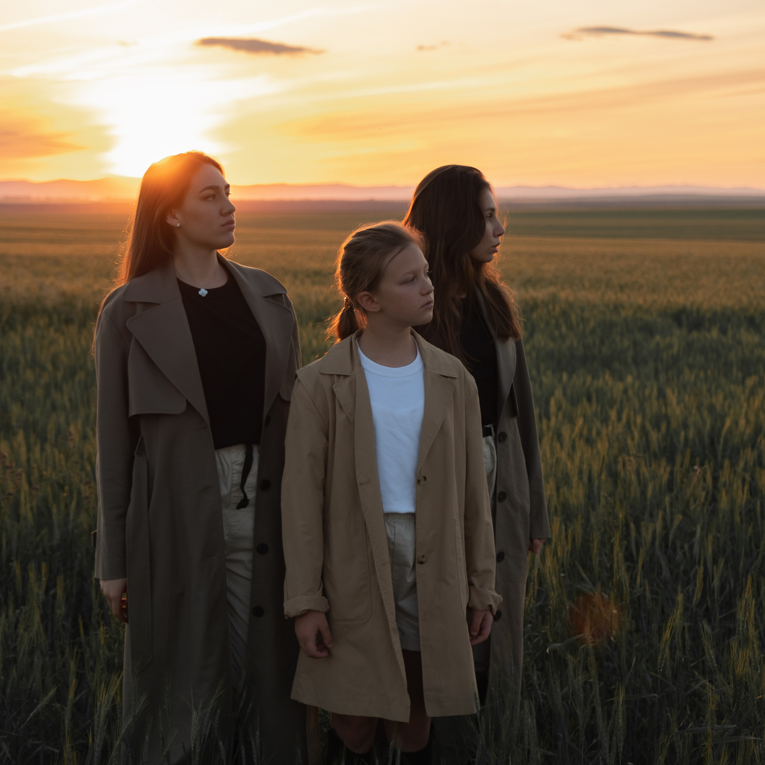 Александра, Наталья и Даня