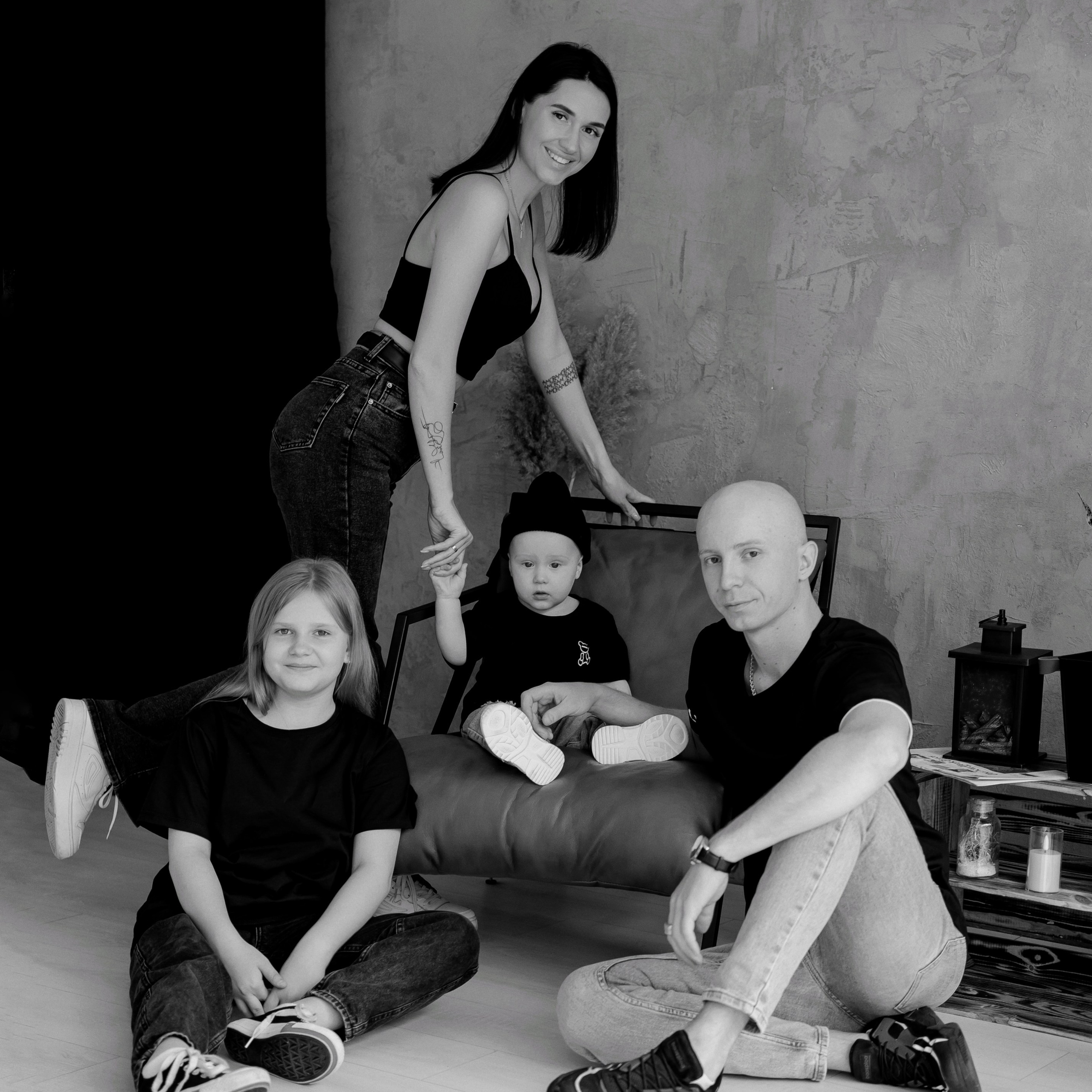 Ксюша, Юра, Варя и Демьян