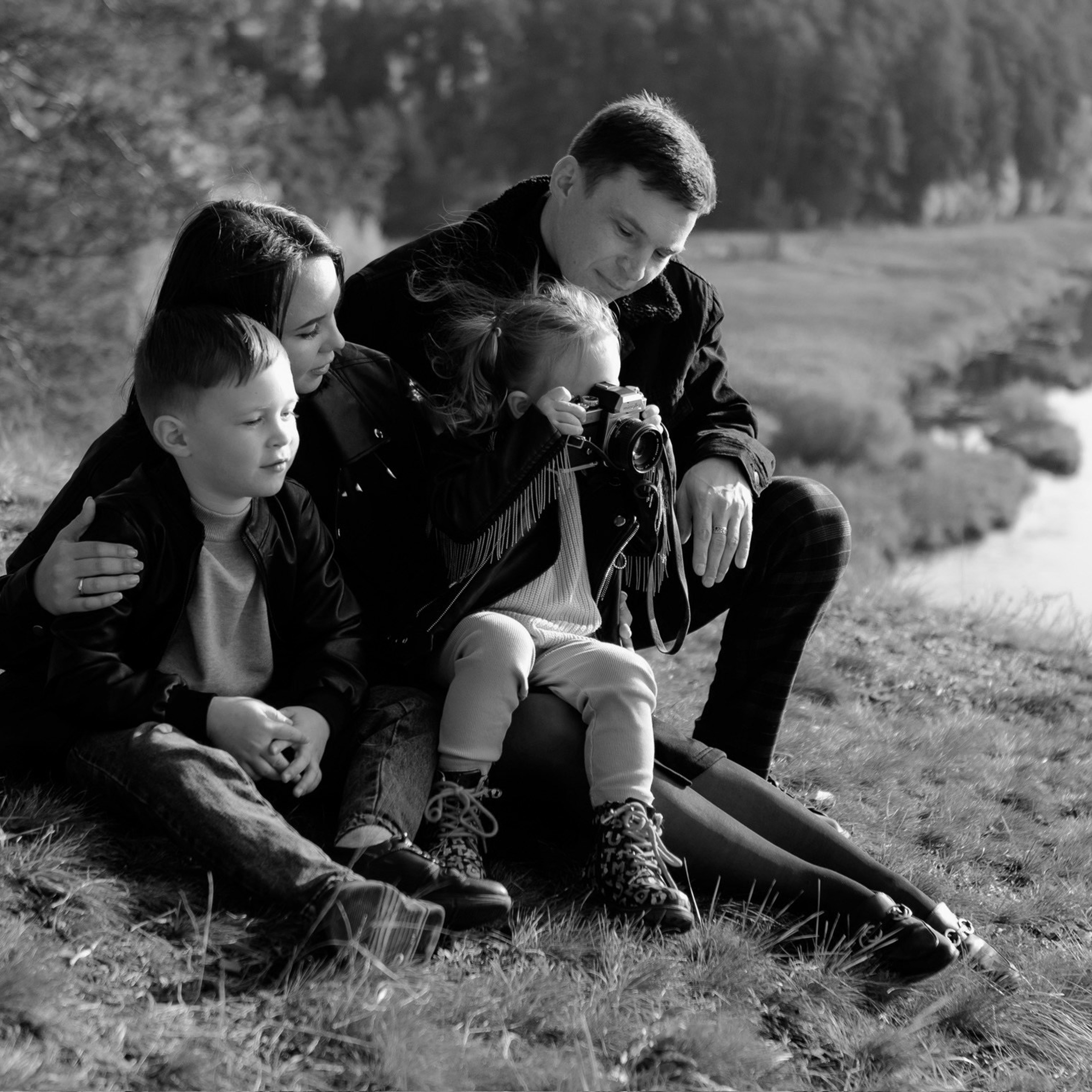 Кирилл, Анна, Марк и Милана