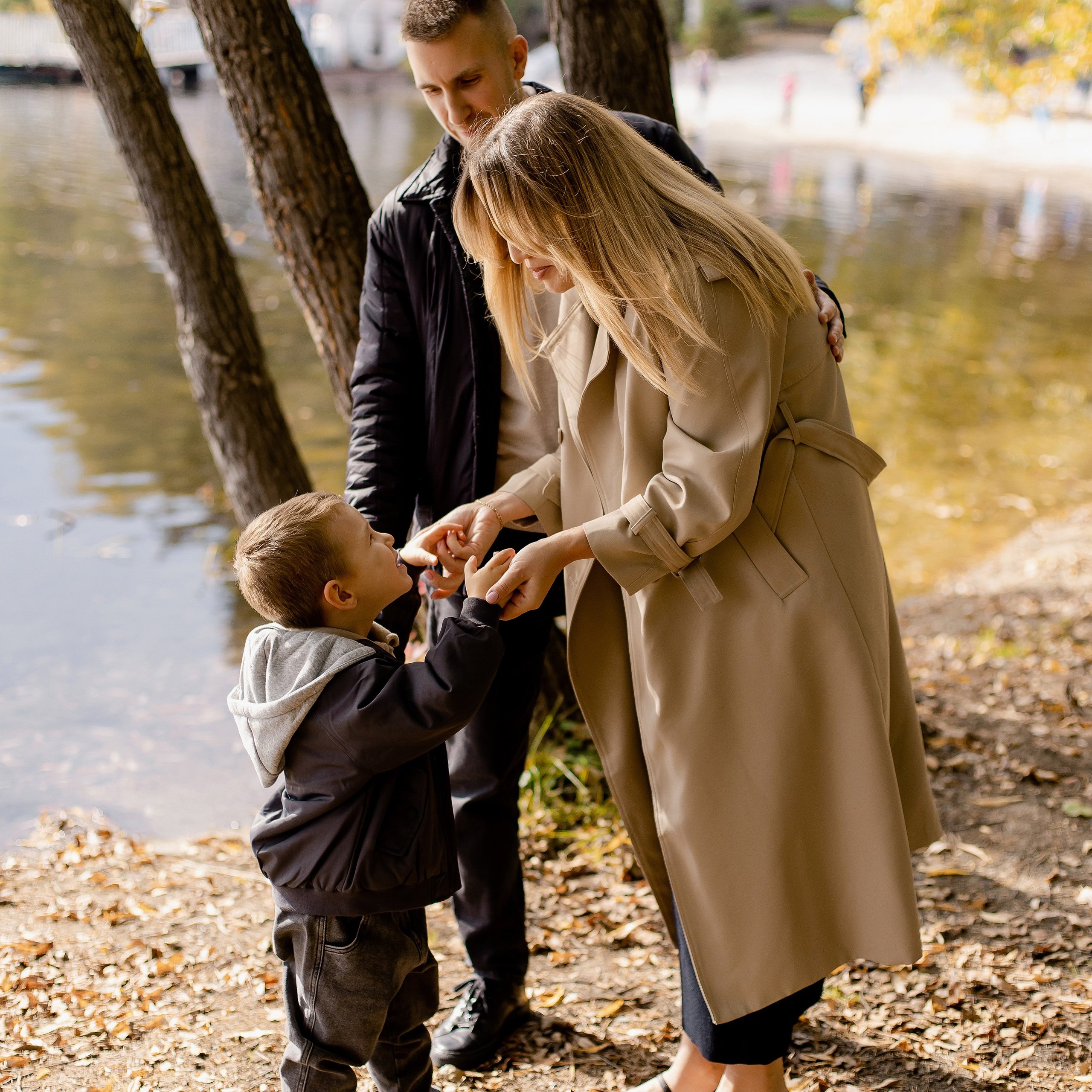 Юлия, Вадим и Дима