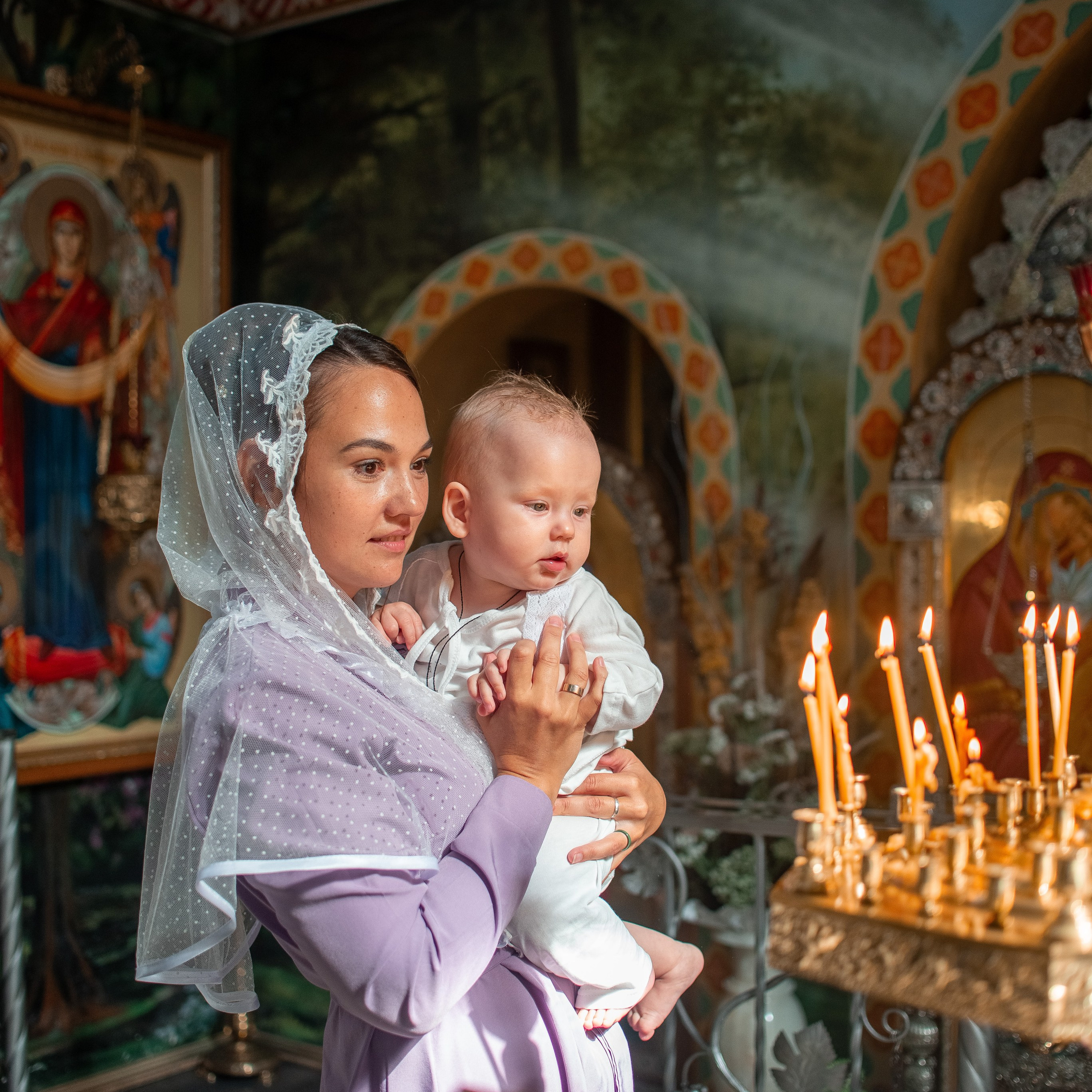 Отзывы. Семейный фотограф на выписку из роддома и крещение Минск Настя Гришук