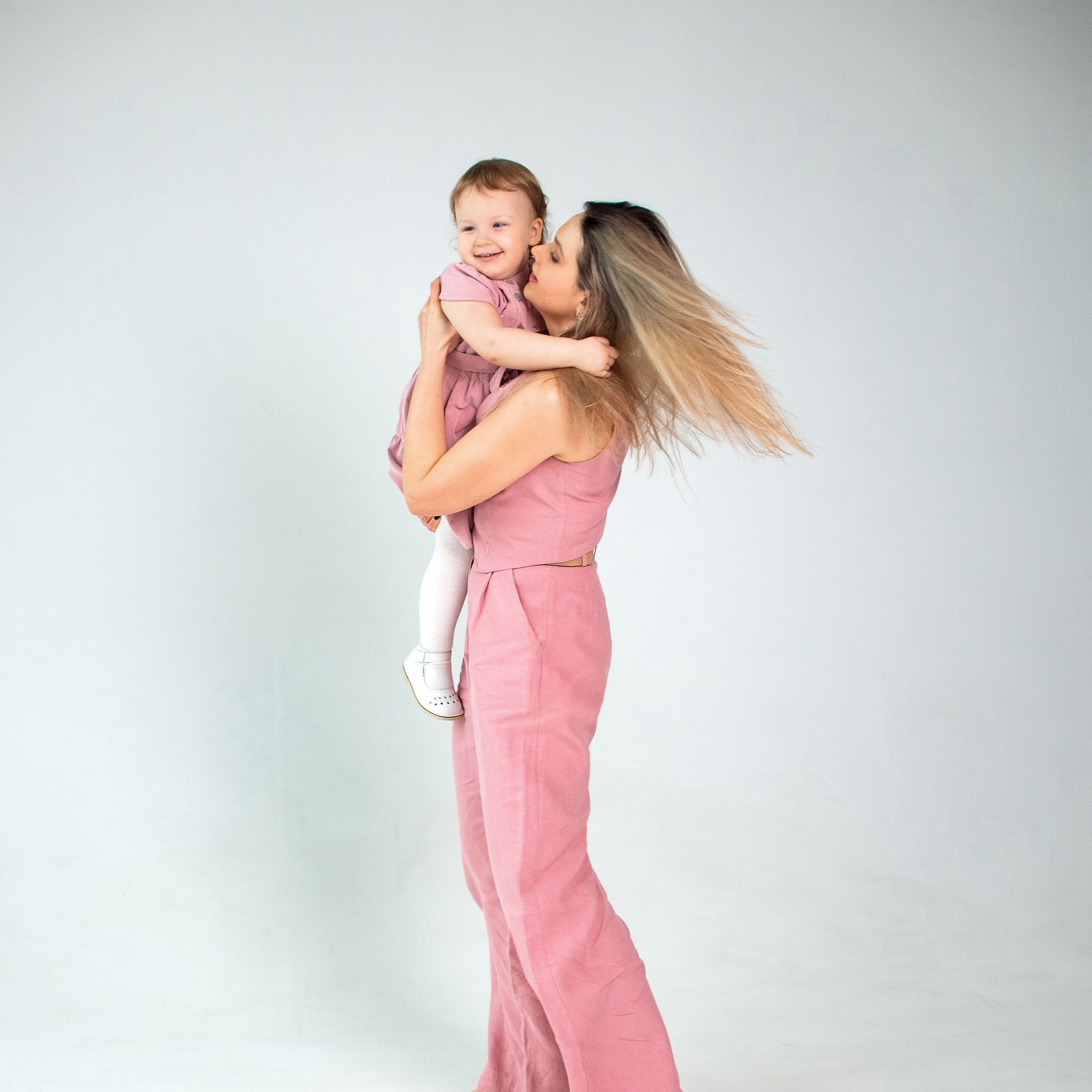 Мама+дочка в студии