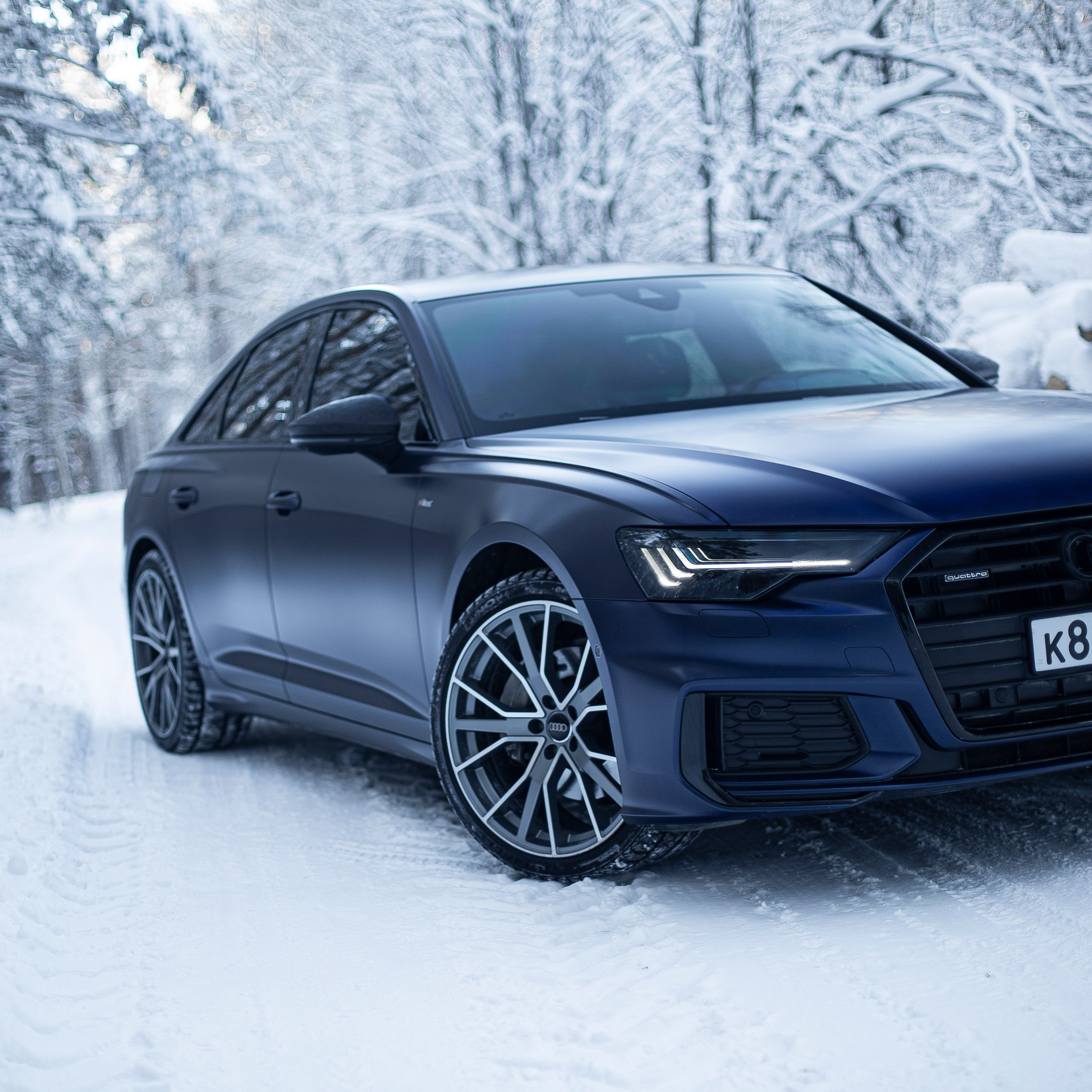 Audi A6 Winter mode
