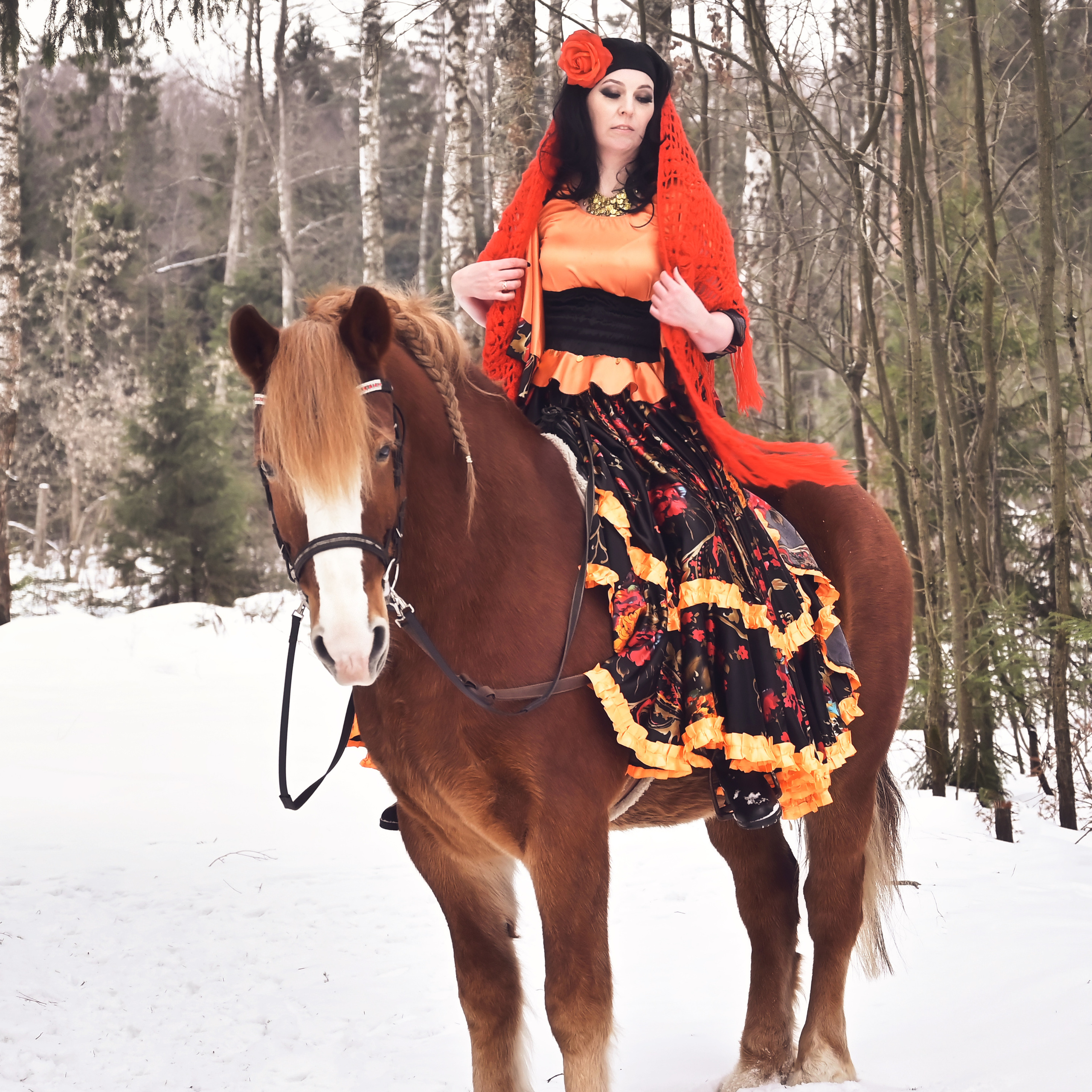 Прогулка на лошадях