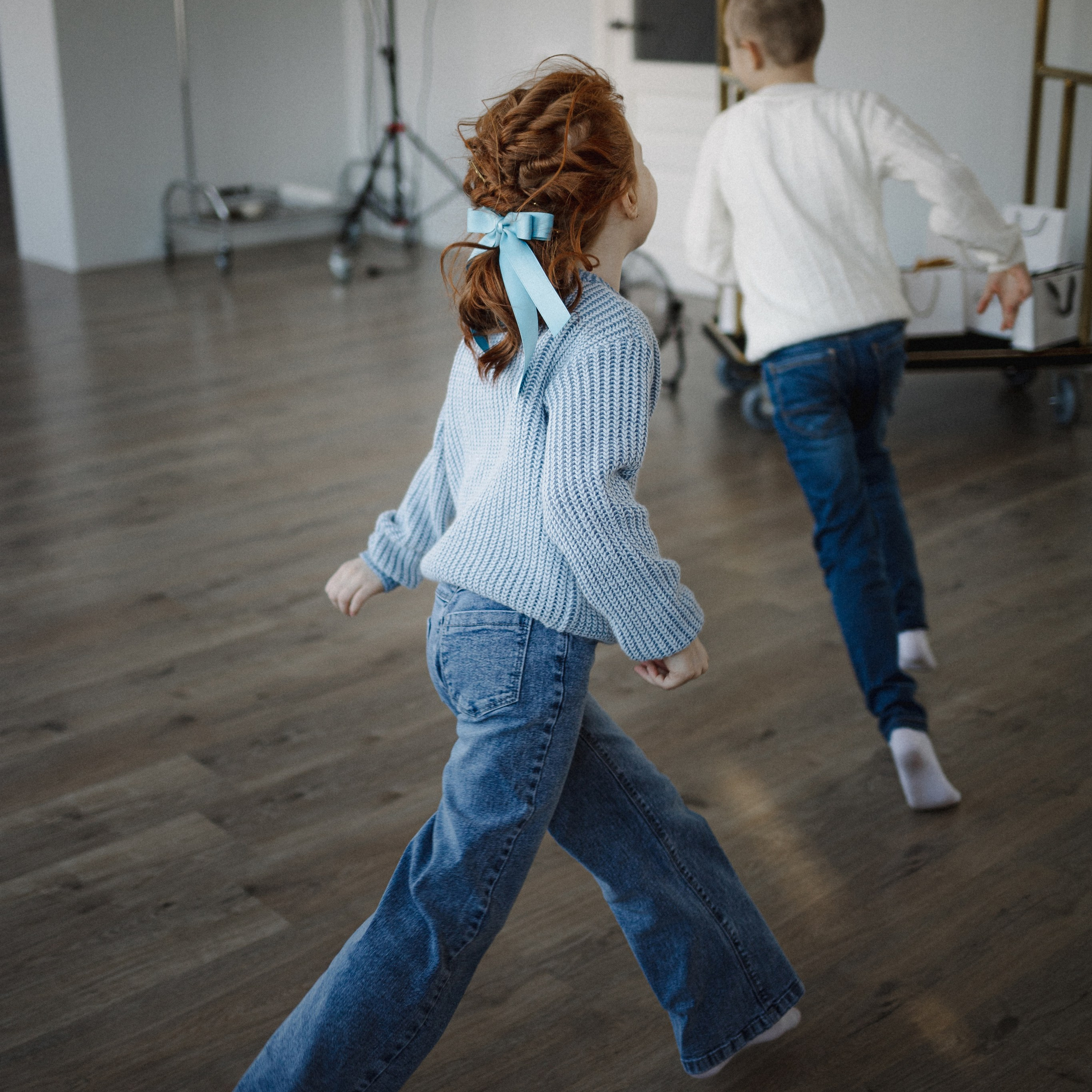 Семья Ирины. Семка в студии