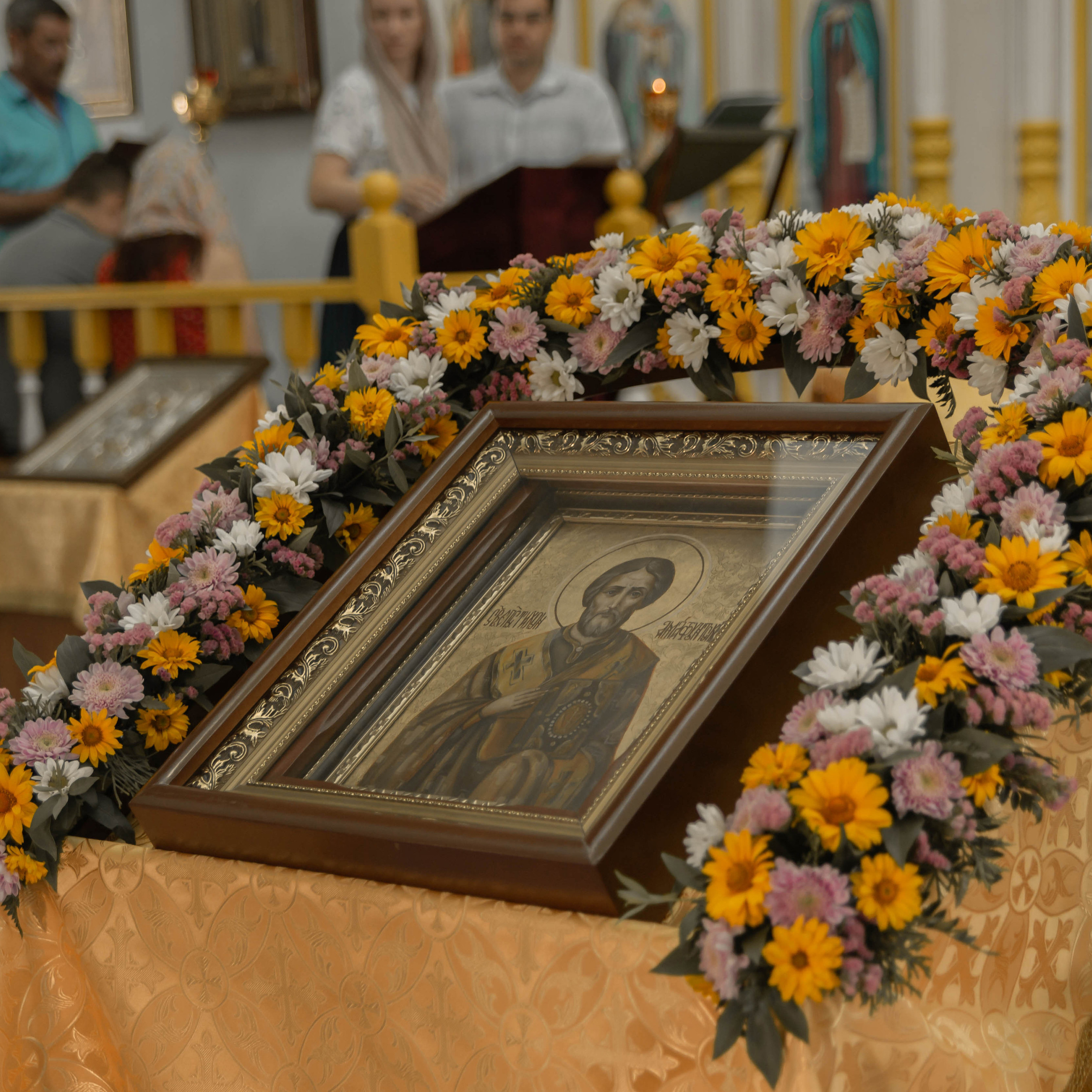 Престольный праздник Храм во имя свт. Тихона, епископа Амафунтского