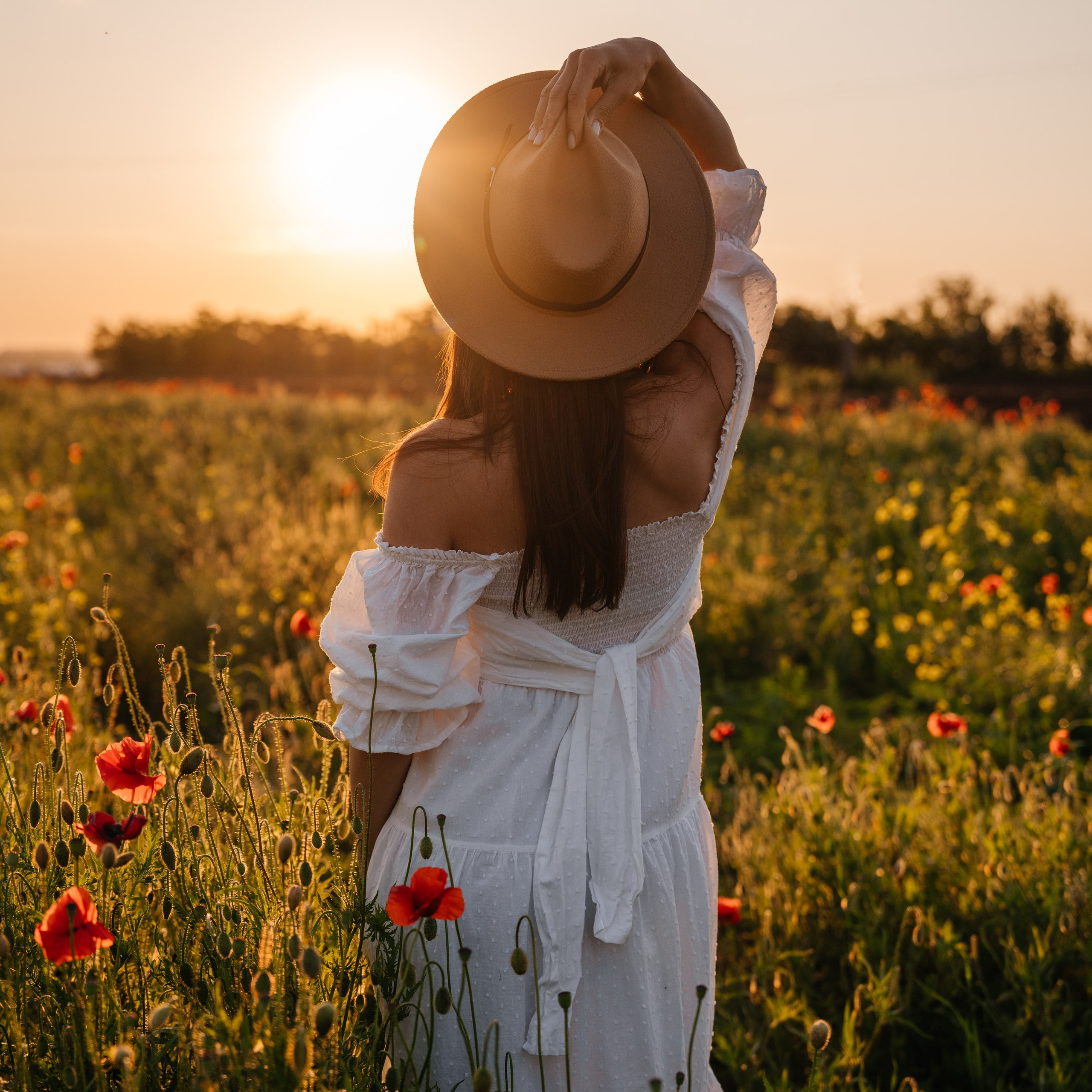 Фотосессия на закате