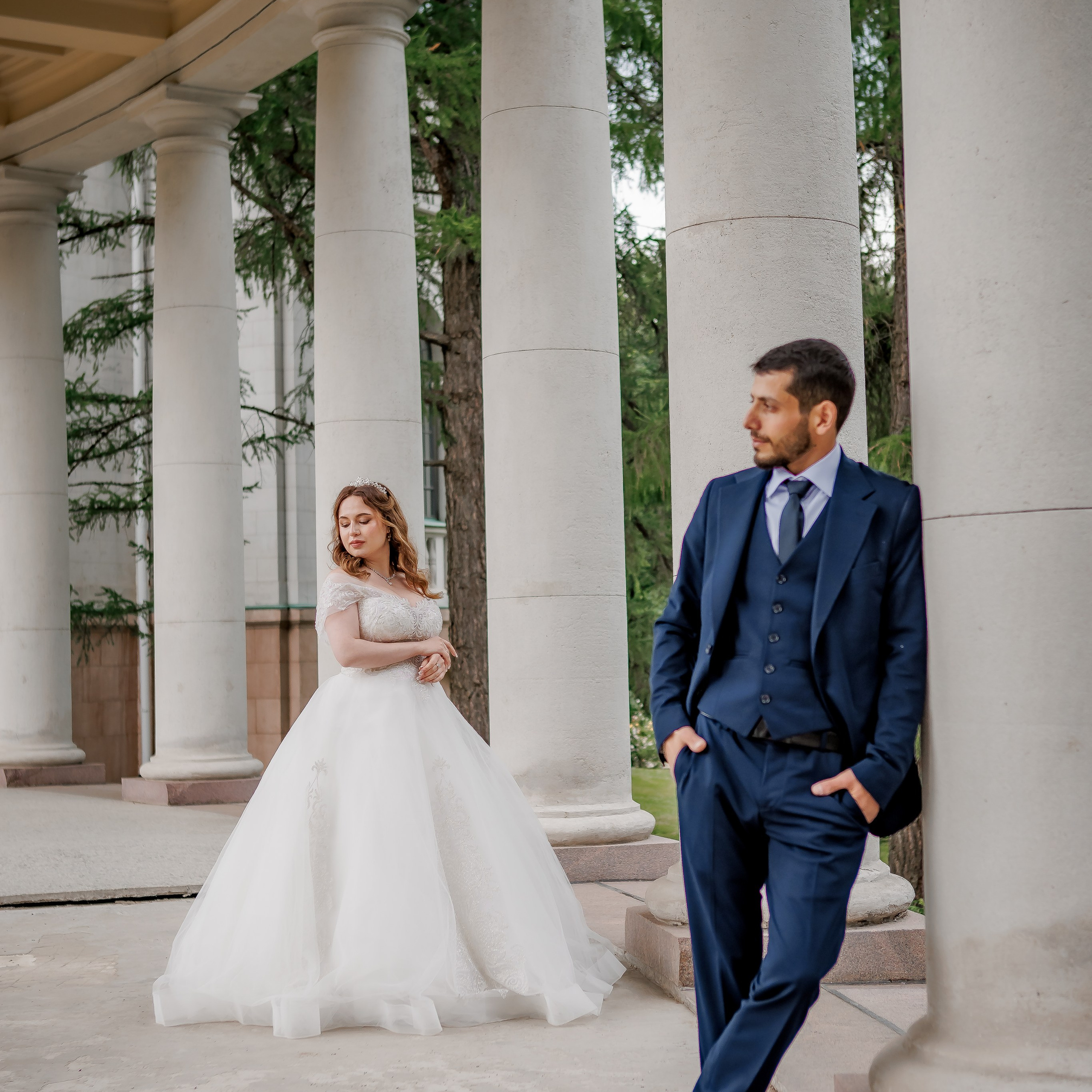 Свадебная фотосессия в Архангельском Динара и Гурген