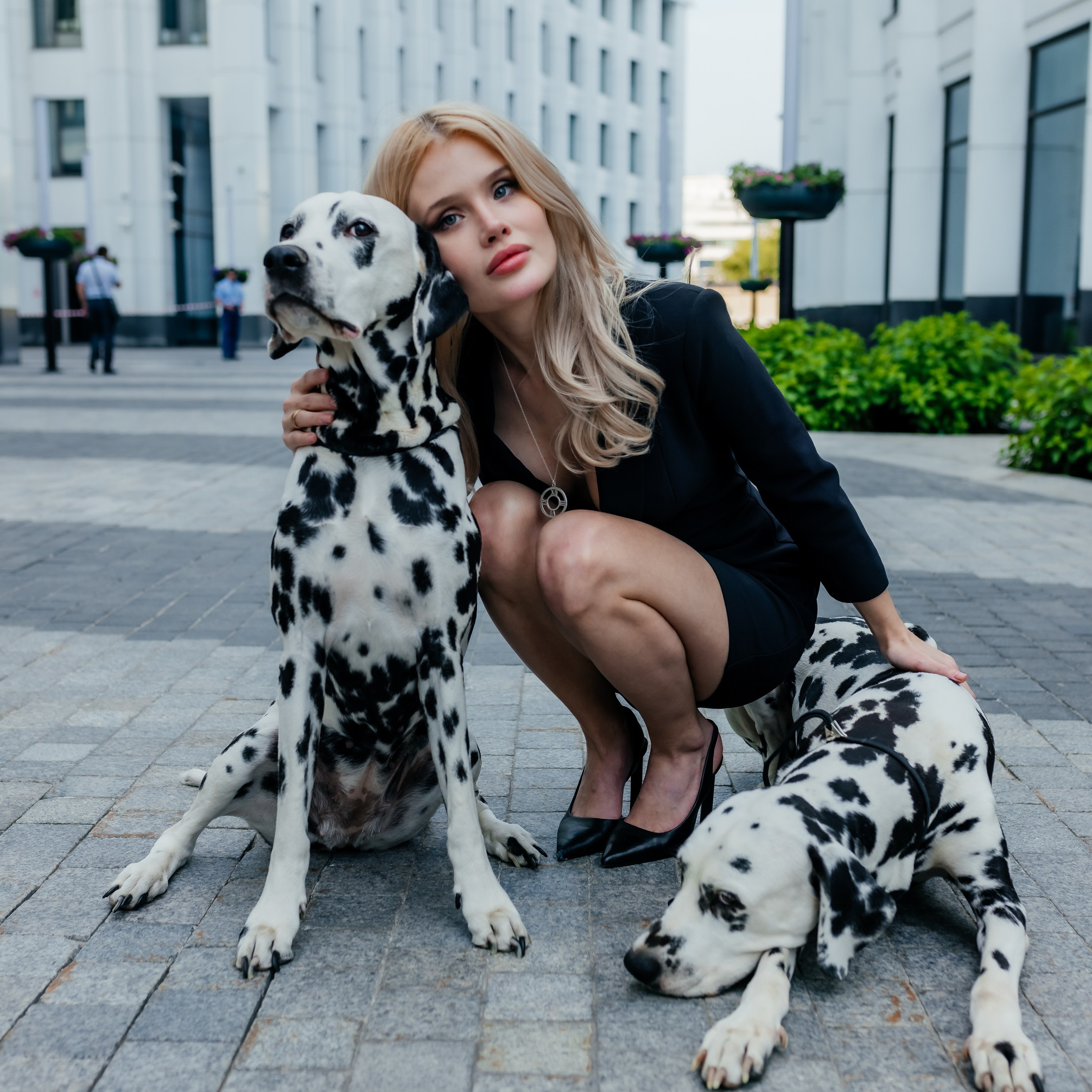 Фотопрогулка в стиле Круэллы Девиль