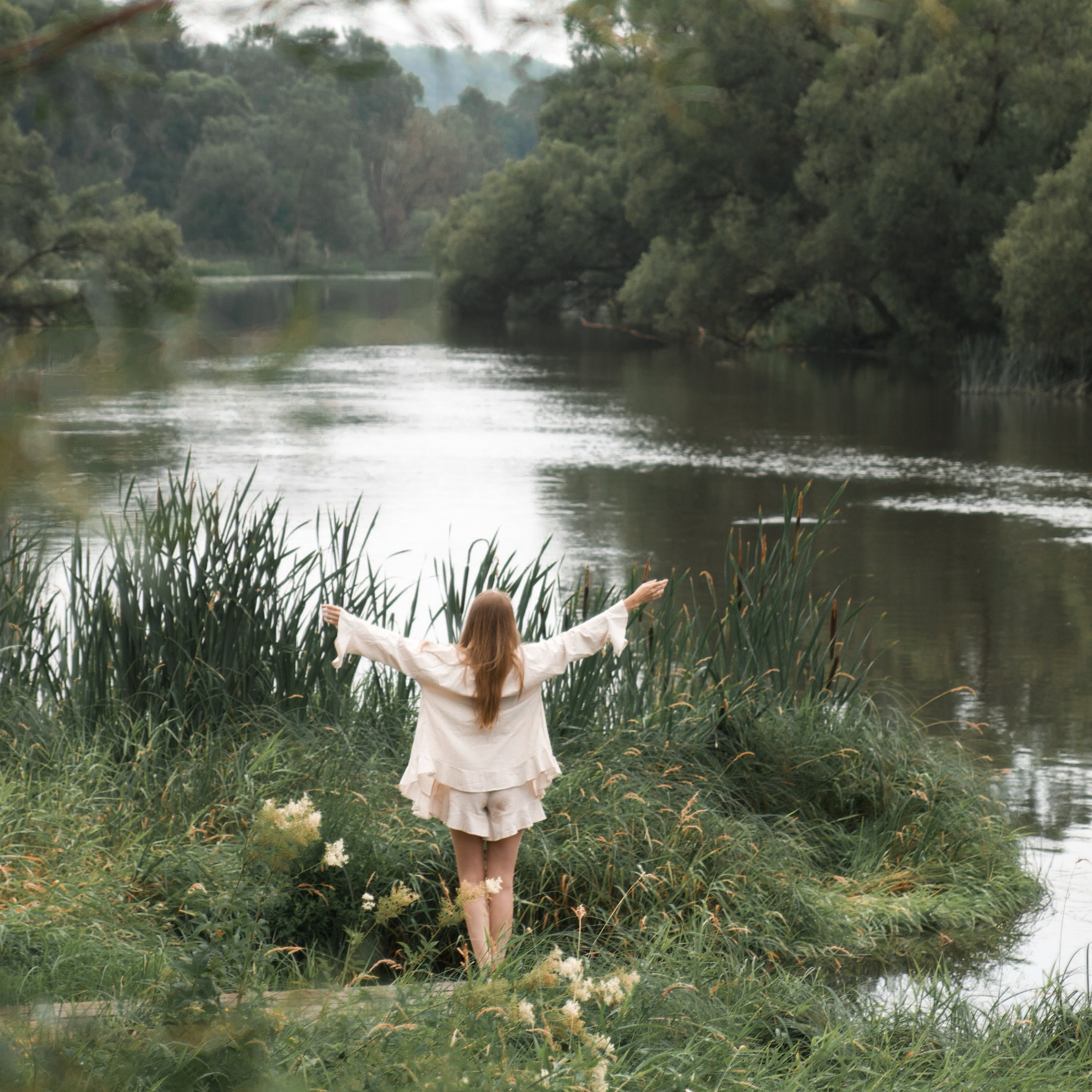 Настенька и река