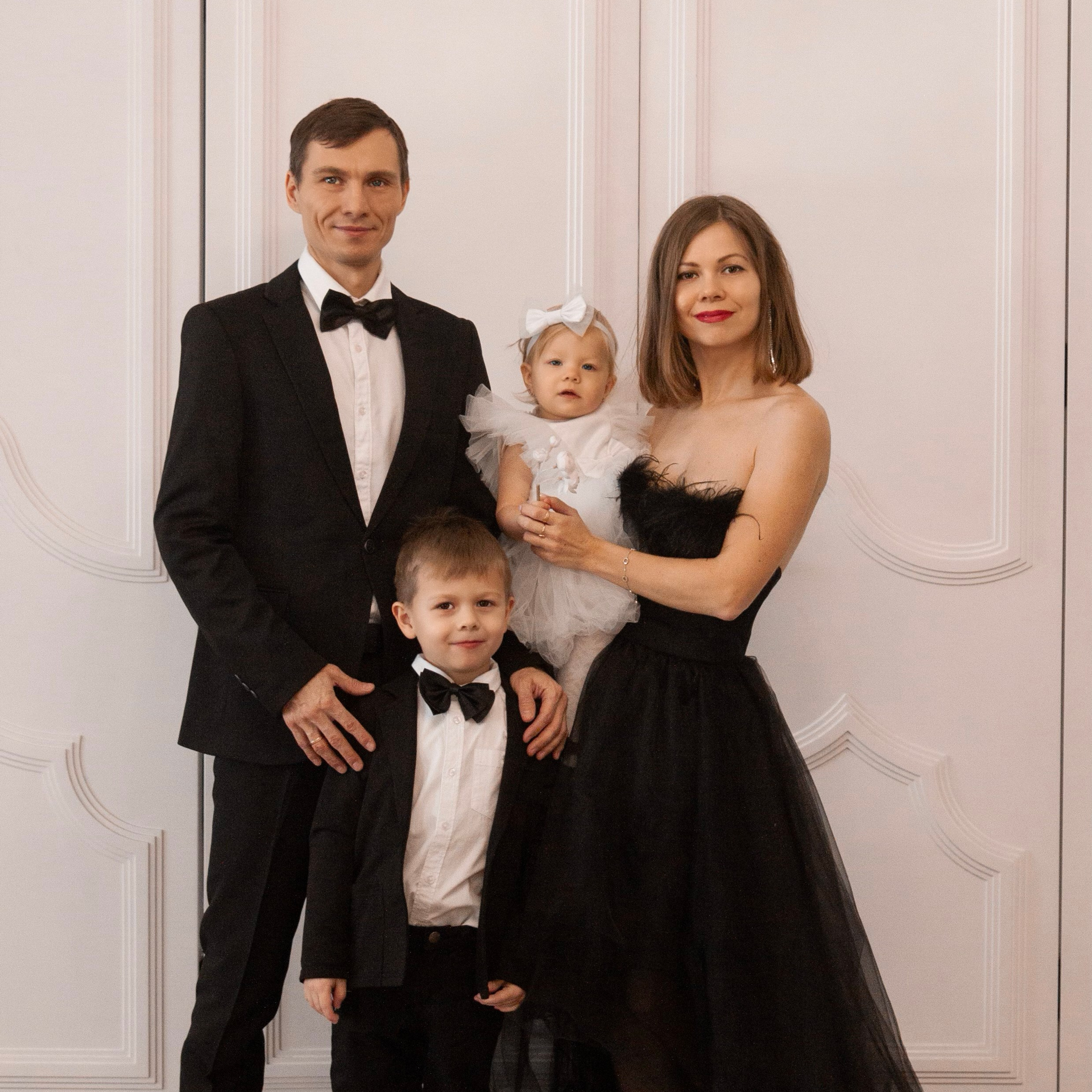 Black and white Christmas story