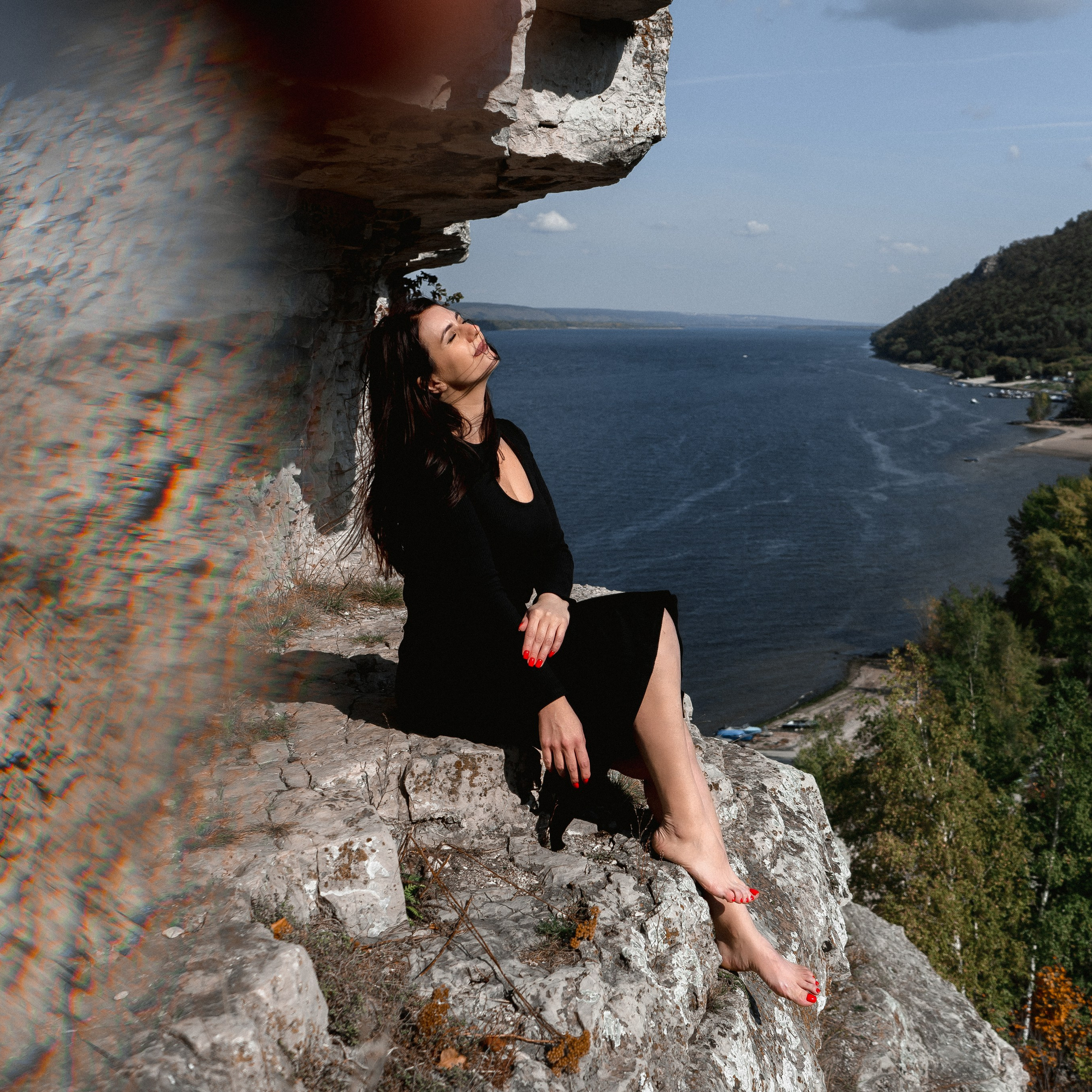 Ирина в горах)