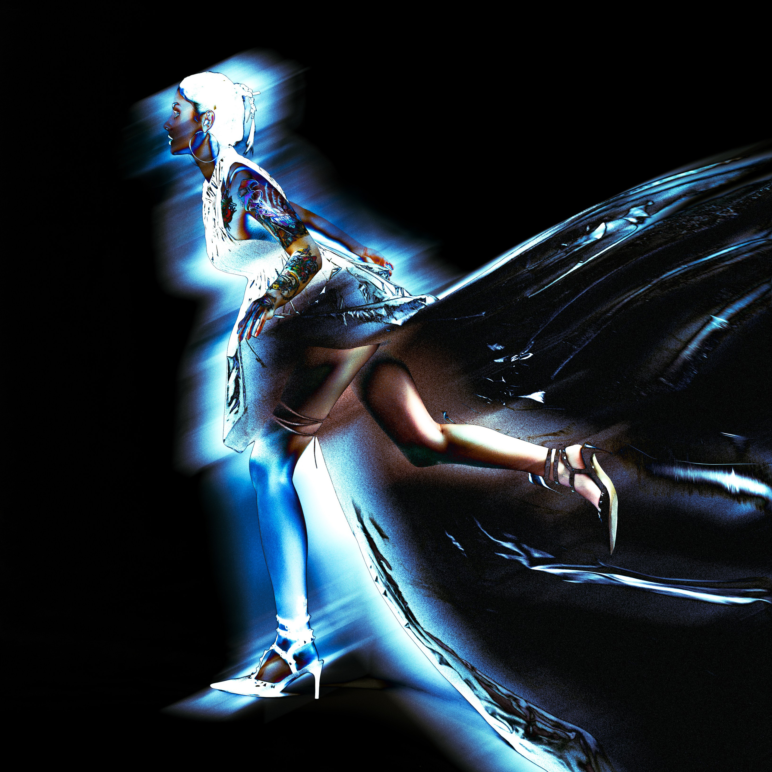 Art shooting for blogger