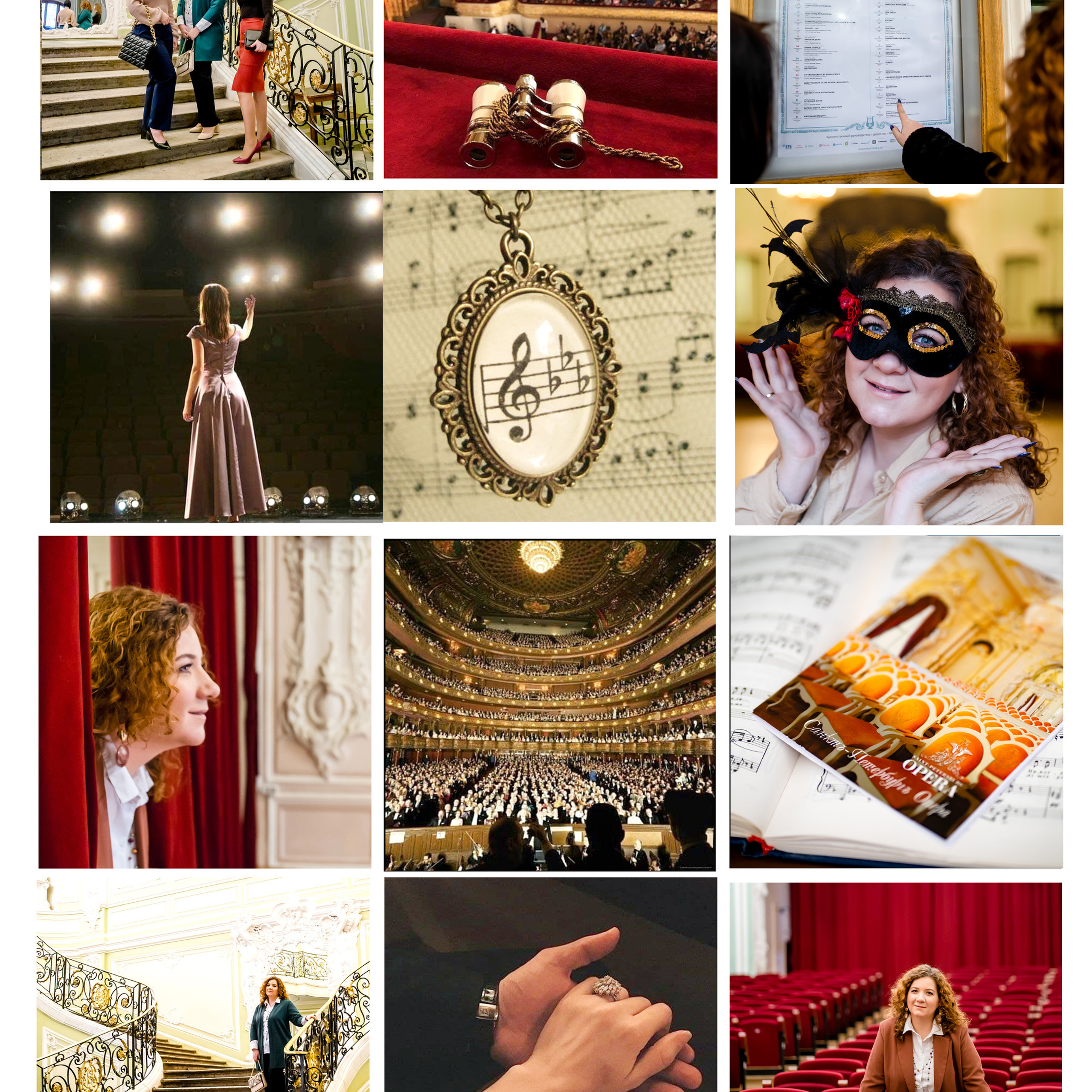 Съёмка для оперной гостиной и её хозяйки Вероники