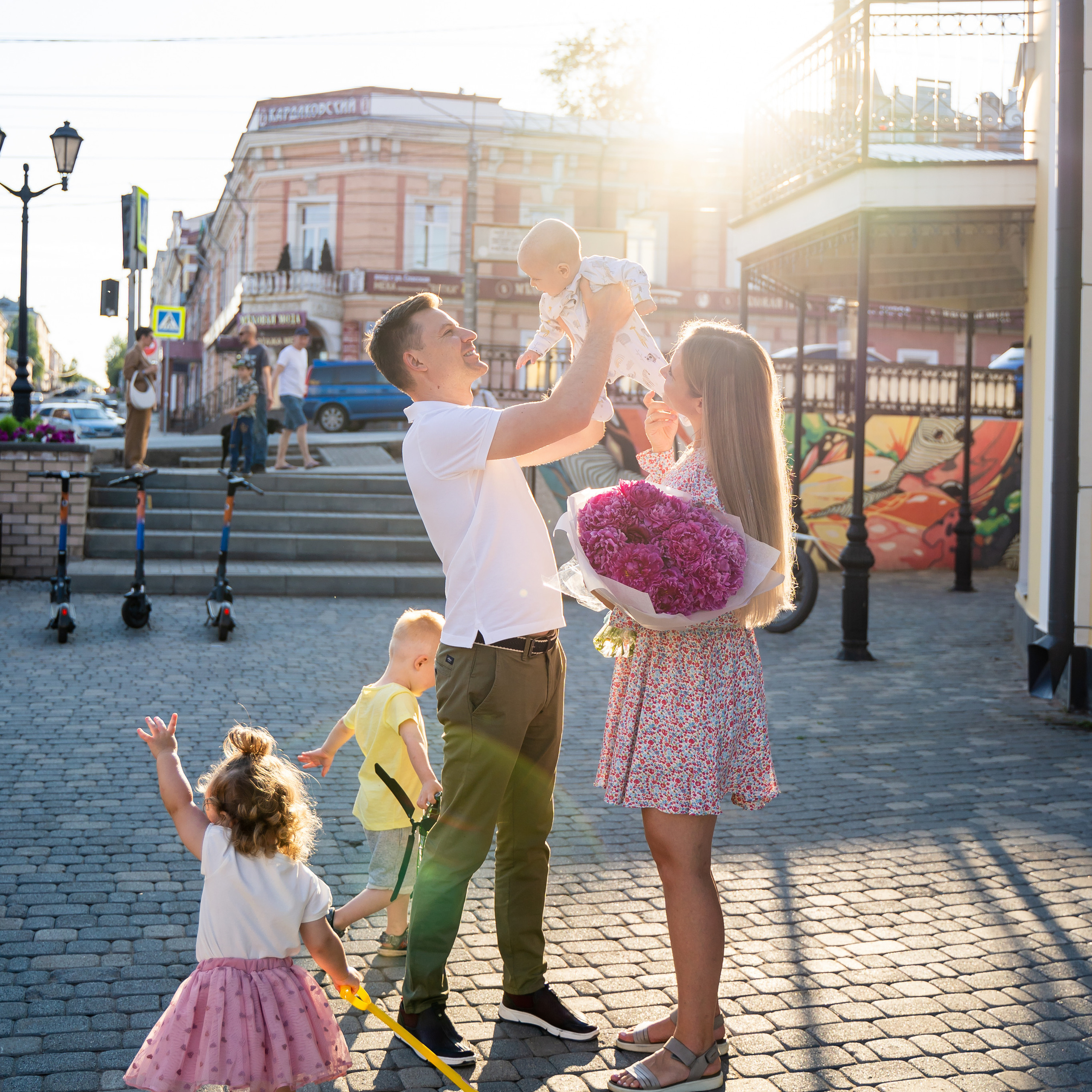 Семейный фотограф Киров. Выпускные альбомы в городе Кирове. Фотограф Екатерина Невская