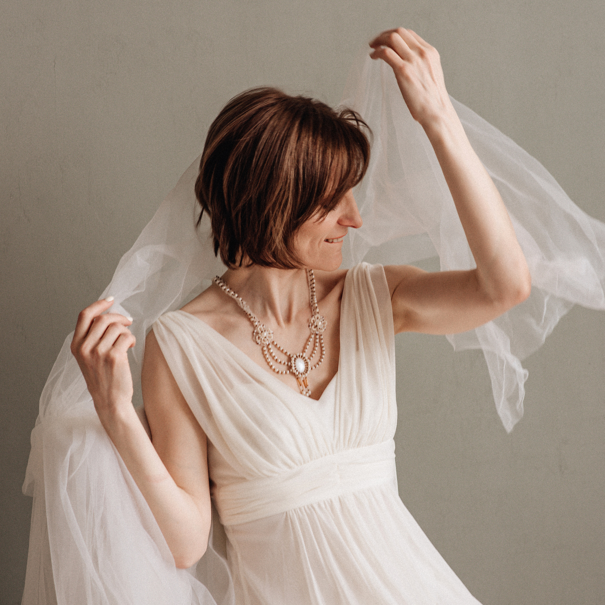 Натали в белом…